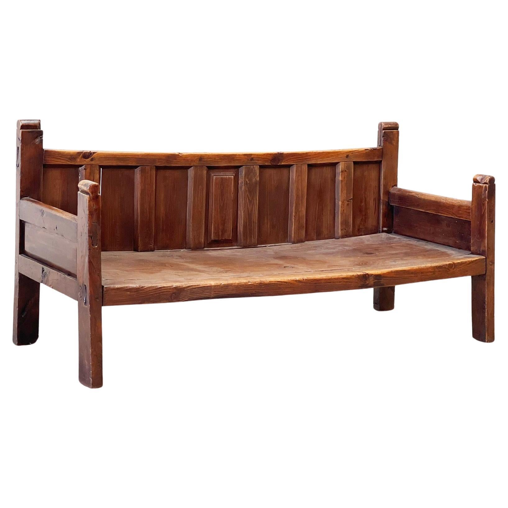 Early 20th century Spanish bench For Sale