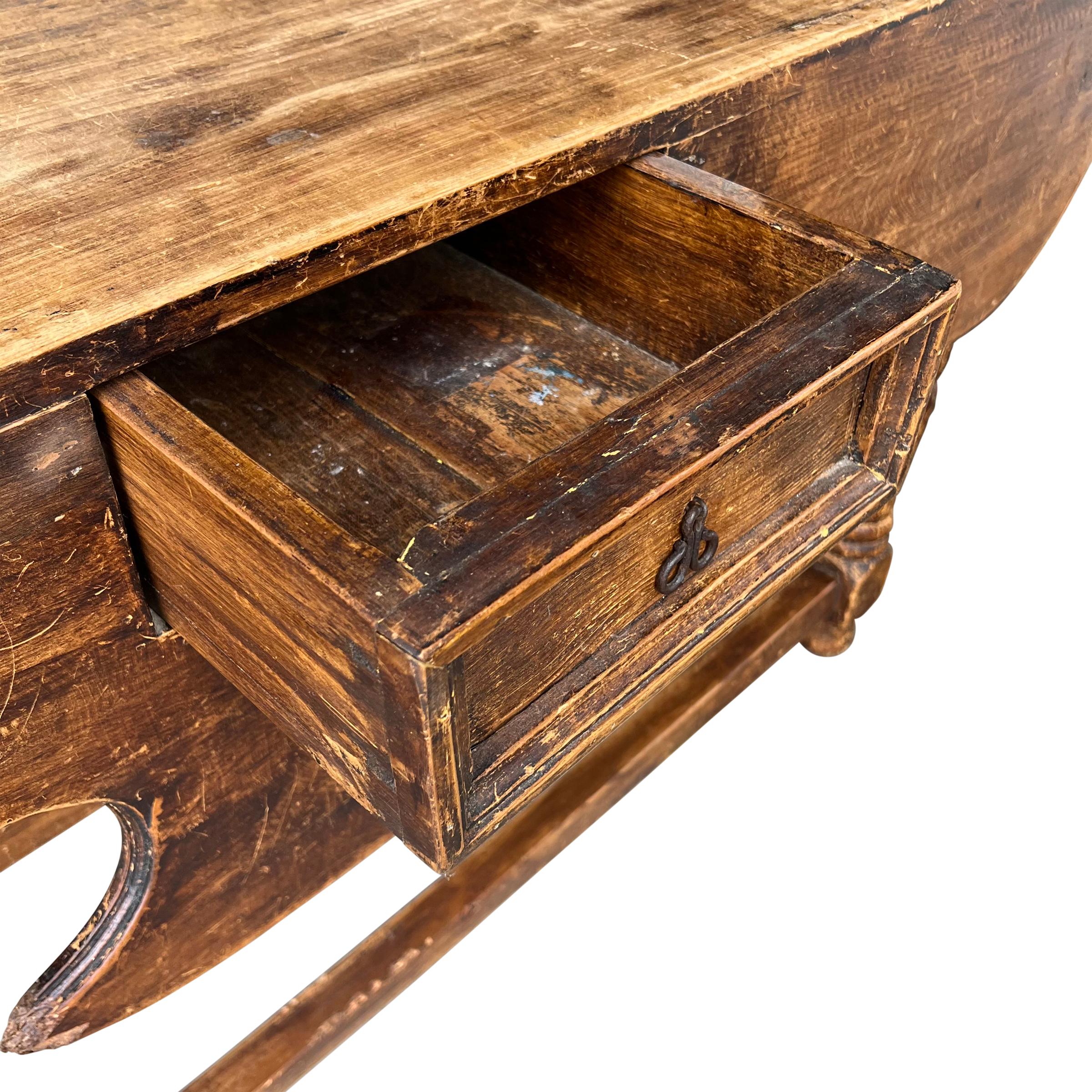 Early 20th Century Spanish Colonial Console Table 5