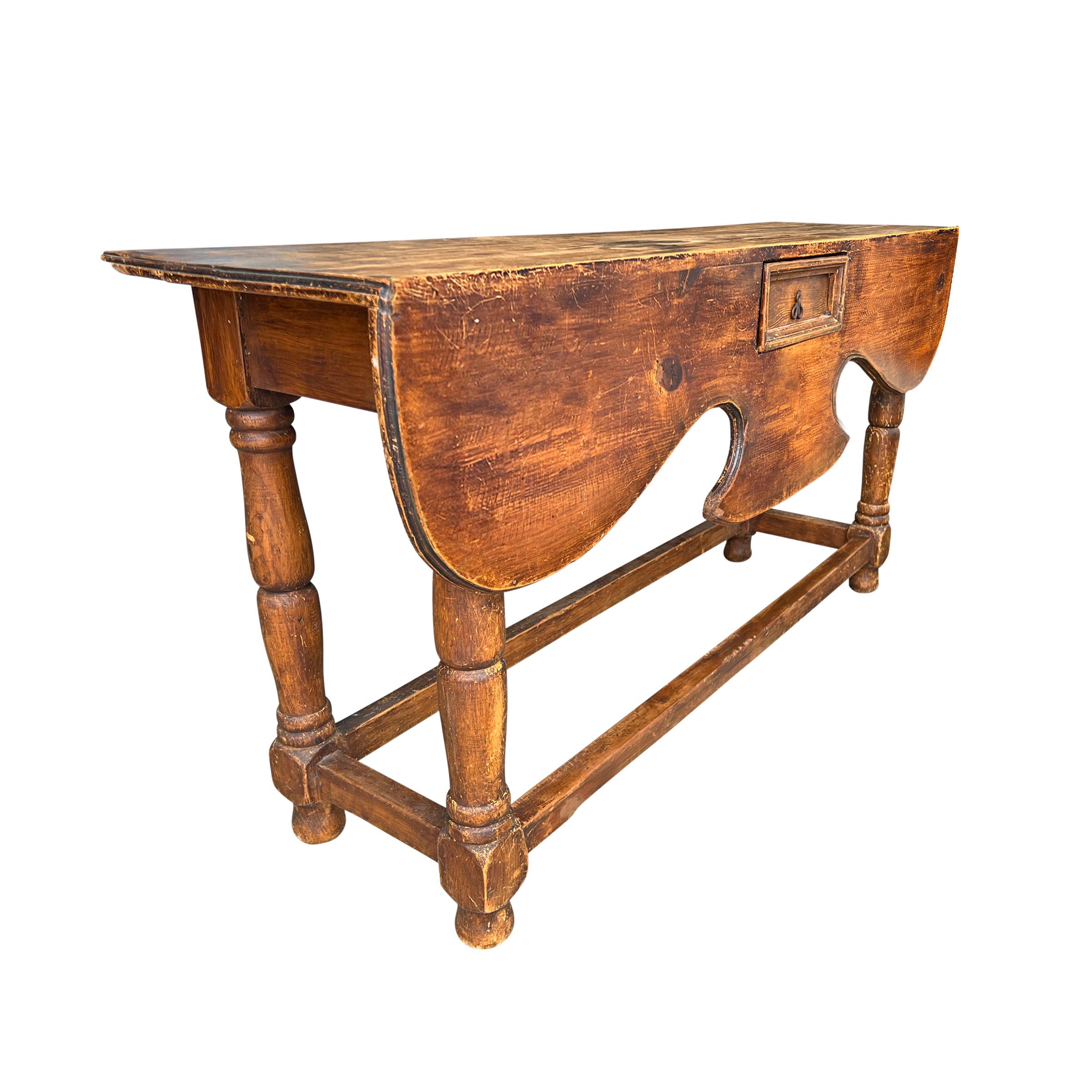 Early 20th Century Spanish Colonial Console Table 1