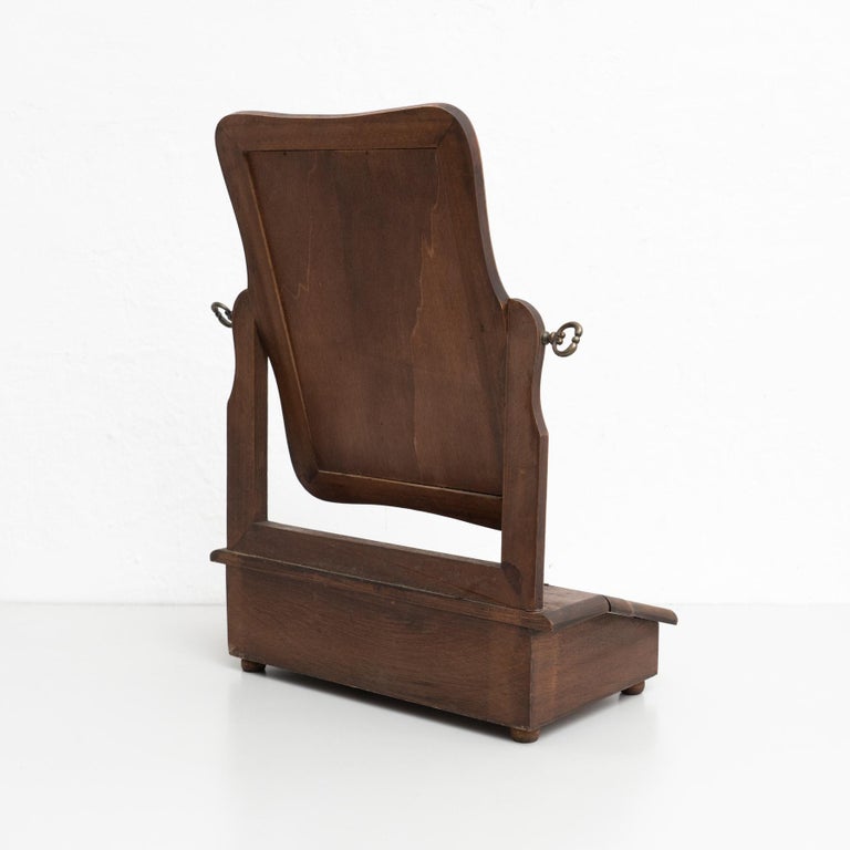 Early 20th Century Spanish Handcrafted Dresser Mirror For Sale at 1stDibs