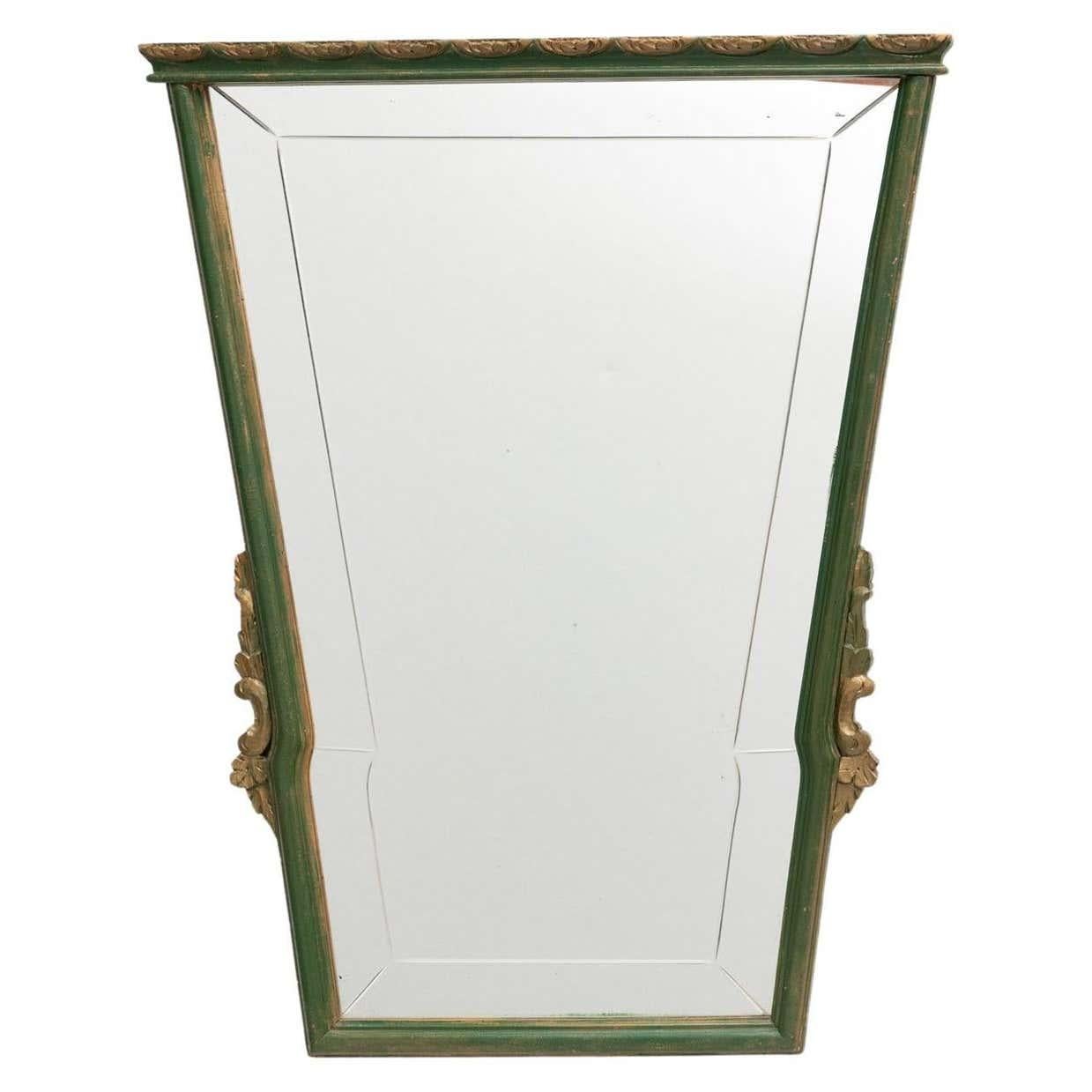 Early 20th Century Spanish Handcrafted Mirror For Sale 9
