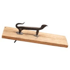 Early 20th Century Spanish Sculptural Metal Door Knocker – Circa 1940