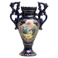 Antique Early 20th Century Spanish Serves Style Vase