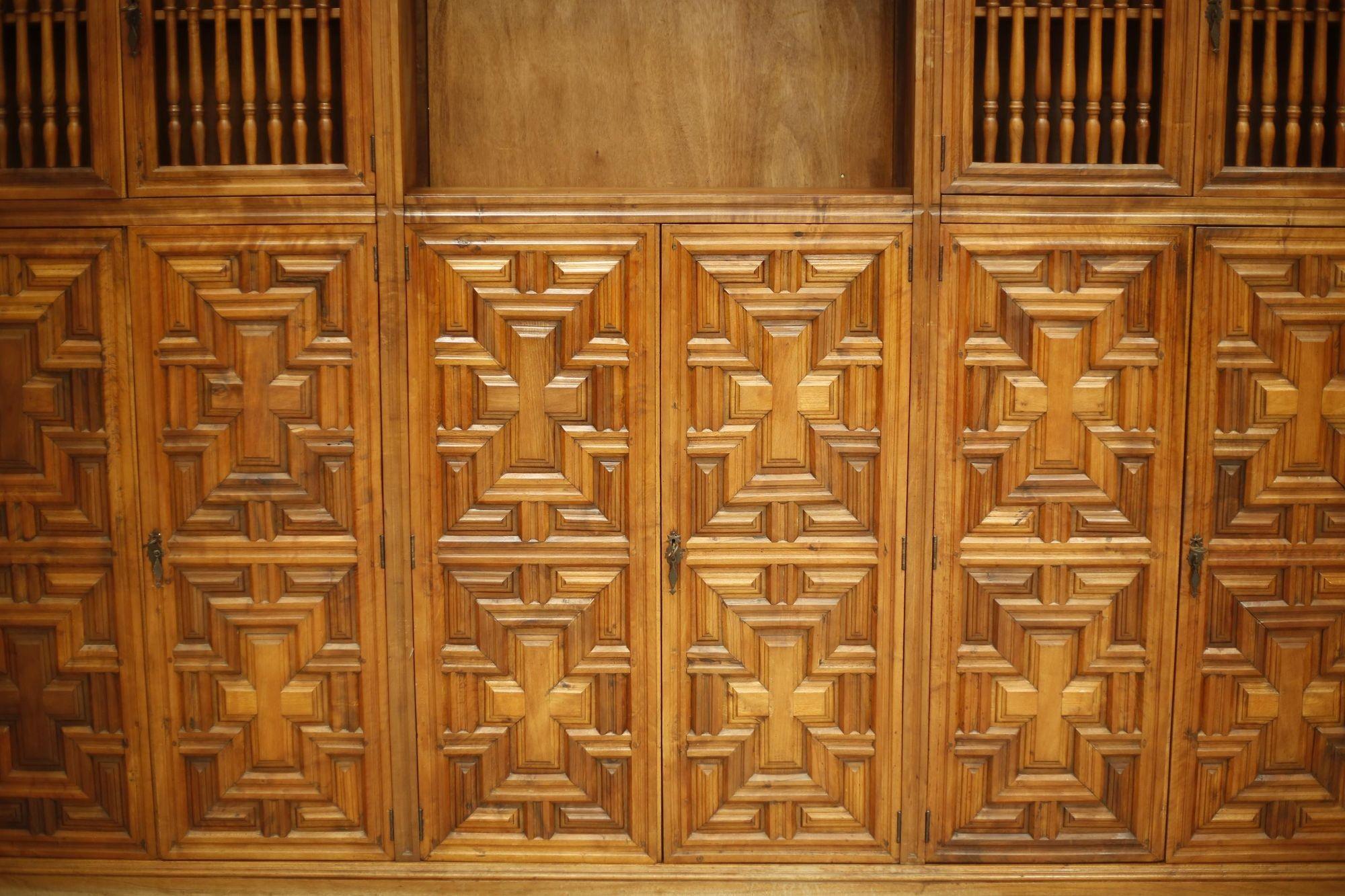Early 20th century Spanish walnut cupboard at 1stDibs