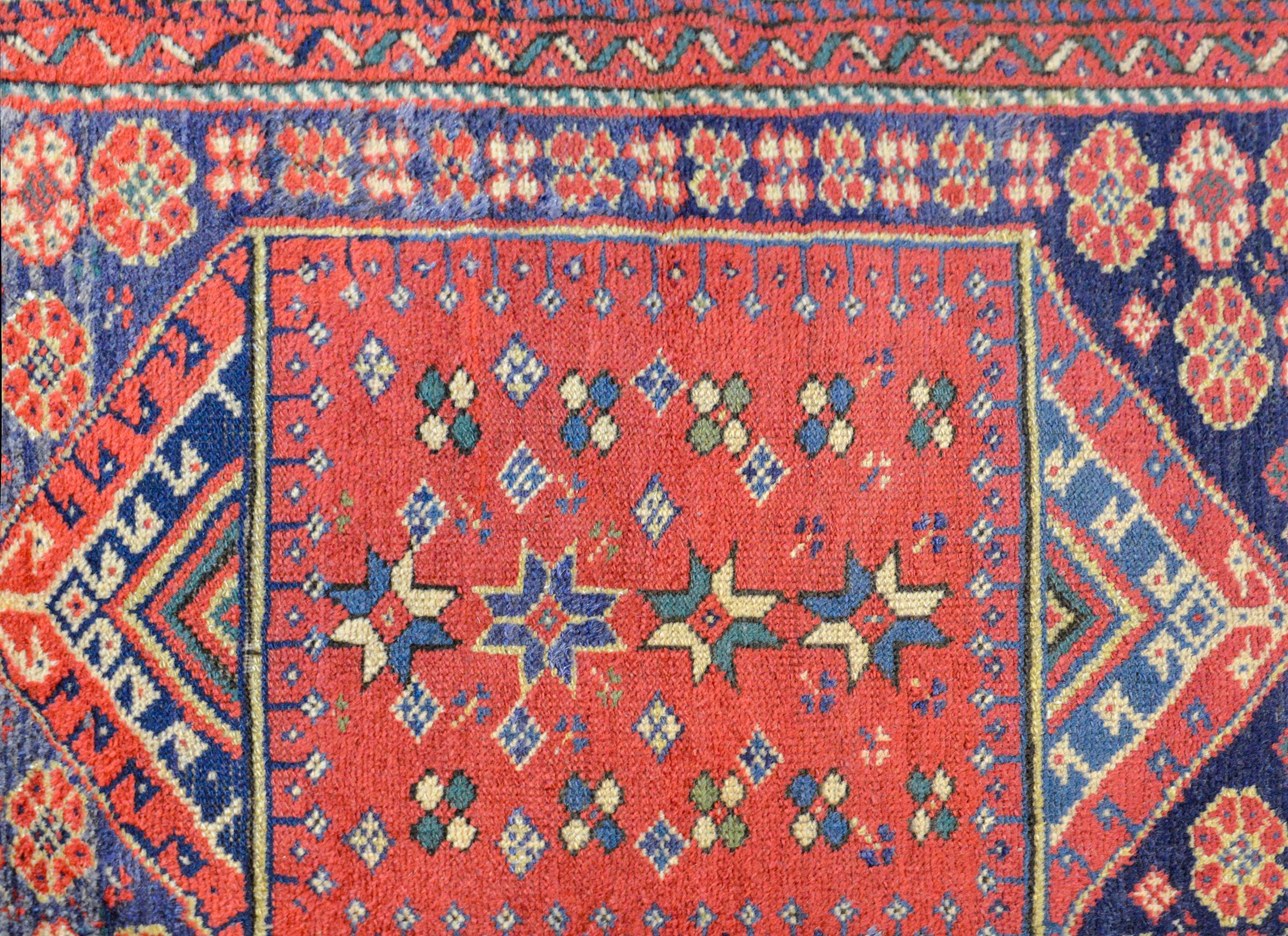 Vegetable Dyed Early 20th Century Sparta Rug For Sale