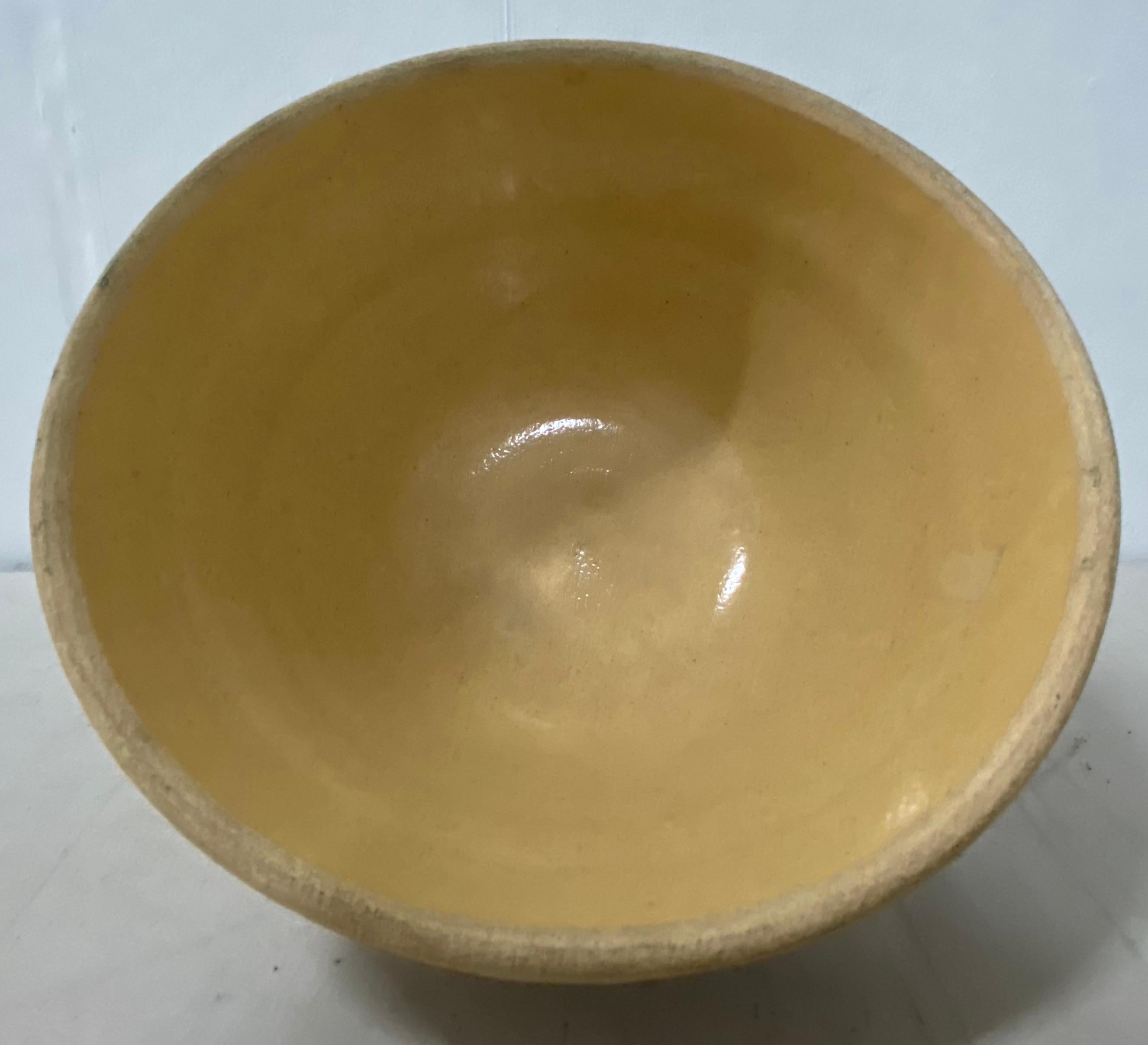 antique spongeware bowls