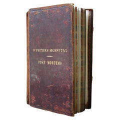 Antique Early 20th Century St Peters Hospital Asylum Post Mortem's Medical Surgery