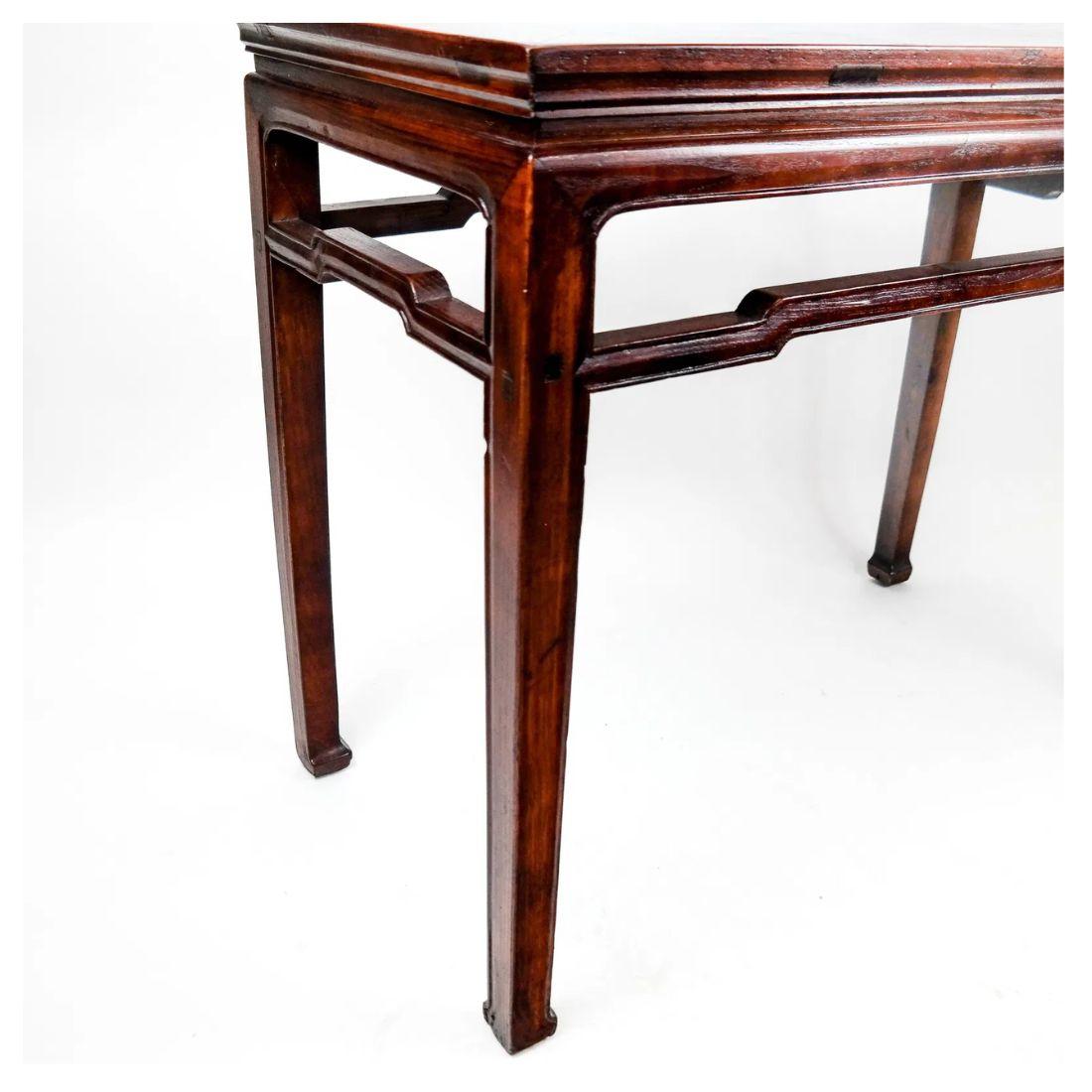 Early 20th Century Stained Pine Altar Table In Good Condition For Sale In Locust Valley, NY