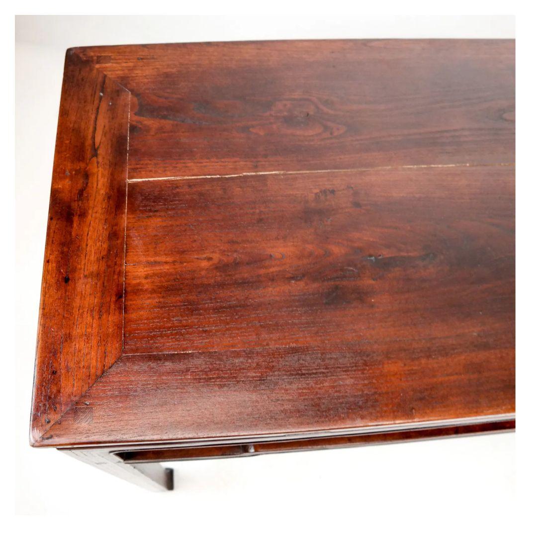 Early 20th Century Stained Pine Altar Table For Sale 2