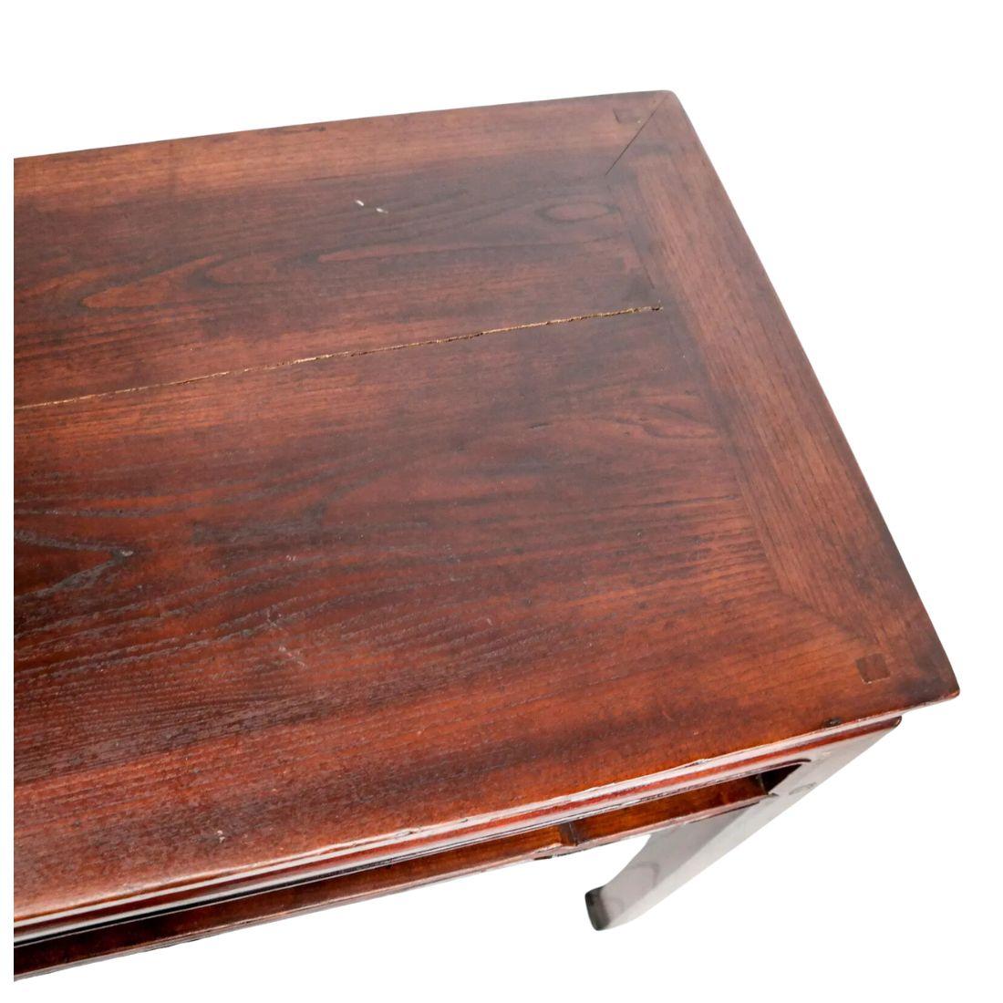 Early 20th Century Stained Pine Altar Table For Sale 3