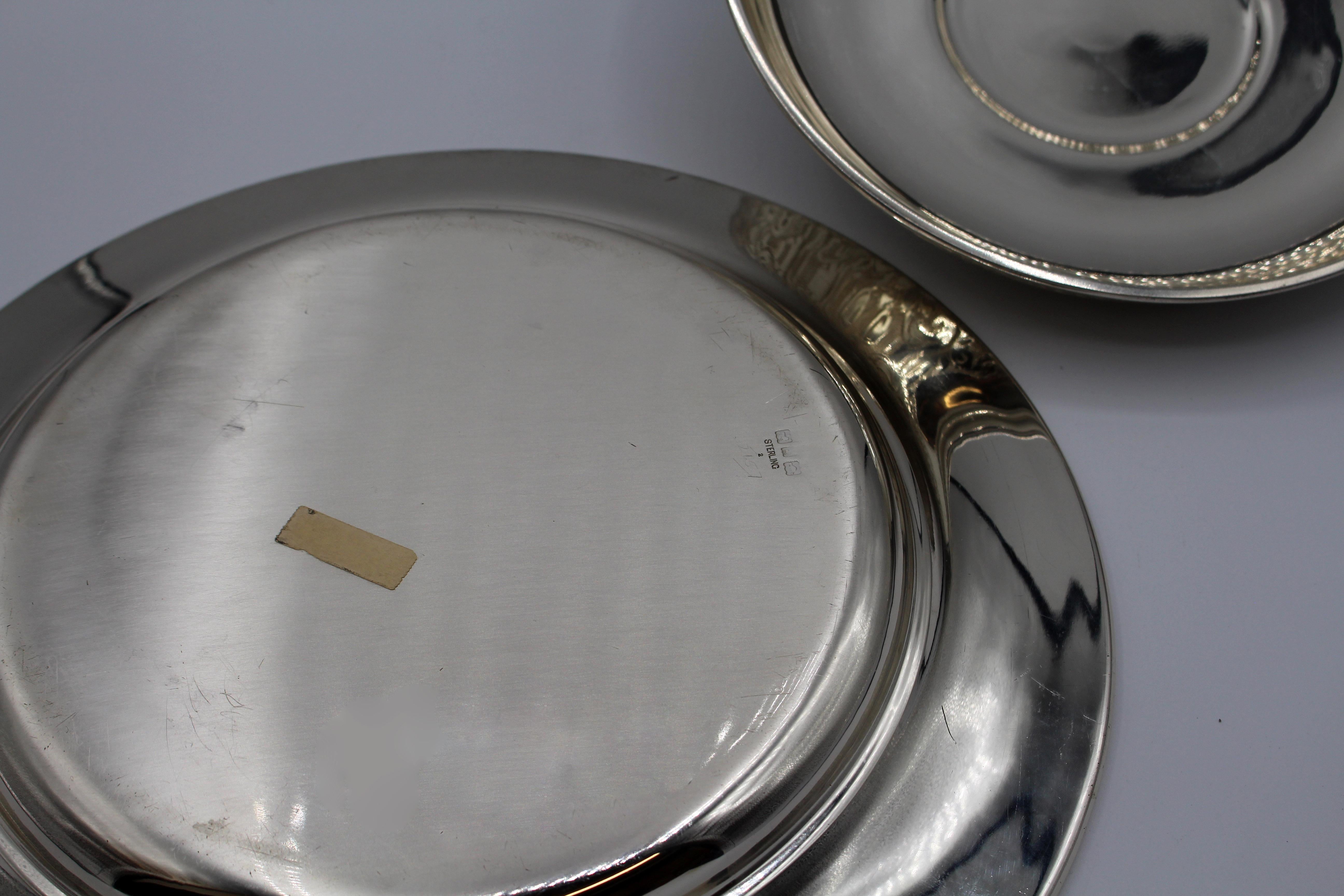 Canadian Early 20th Century Sterling Birks Serving Tray