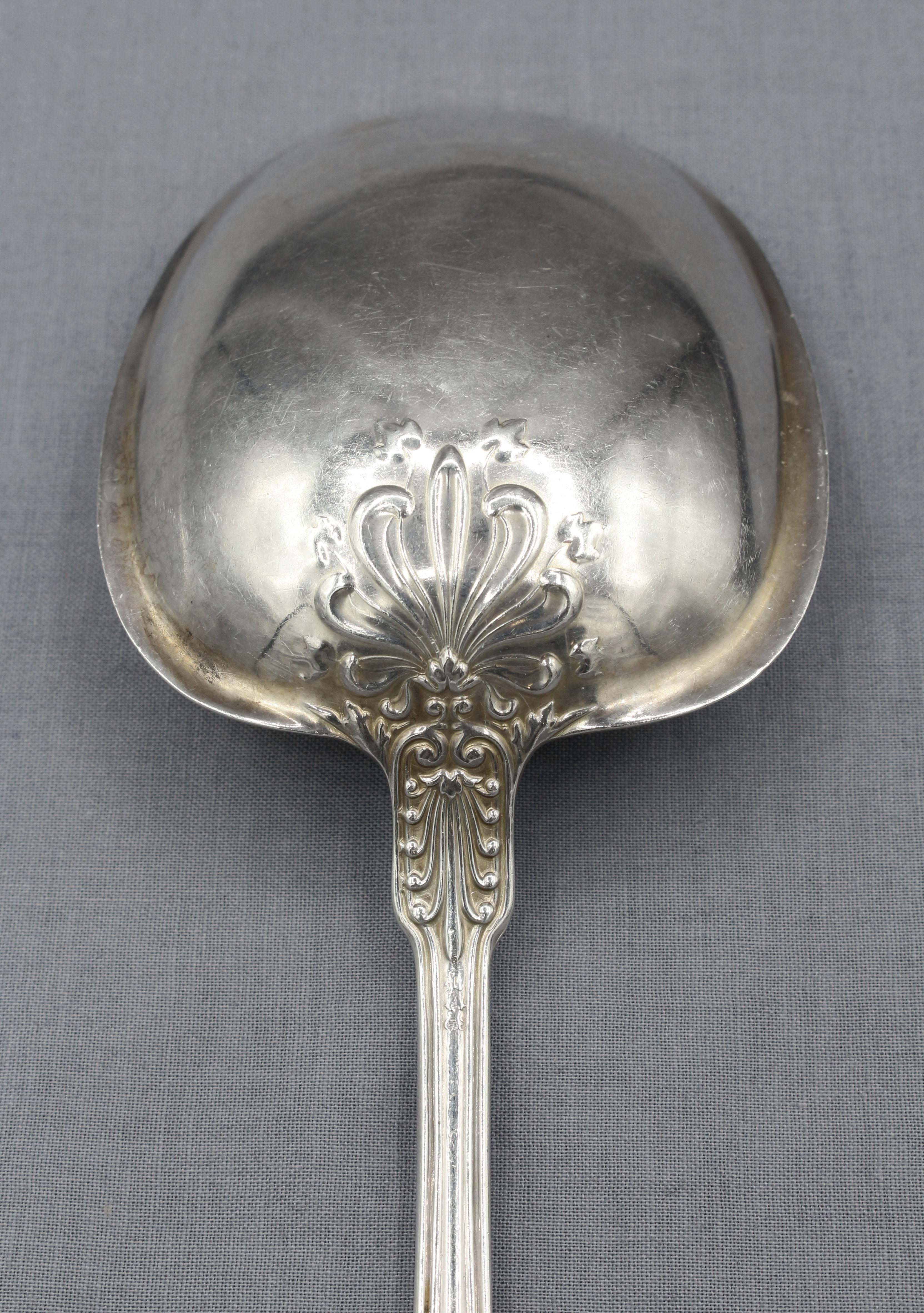 Early 20th Century Sterling Silver Gorham Berry Spoon For Sale 1