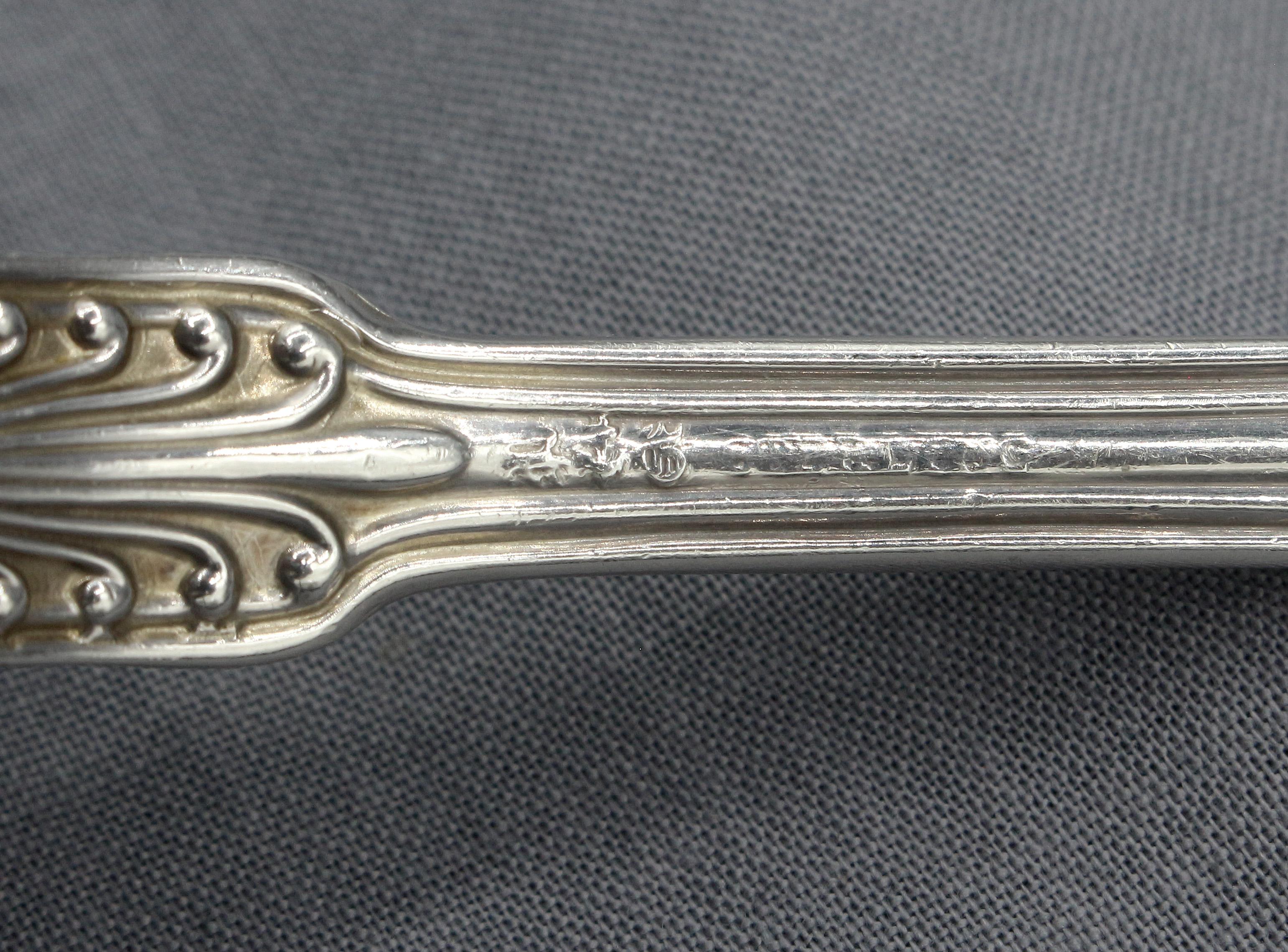 Early 20th Century Sterling Silver Gorham Berry Spoon For Sale 2