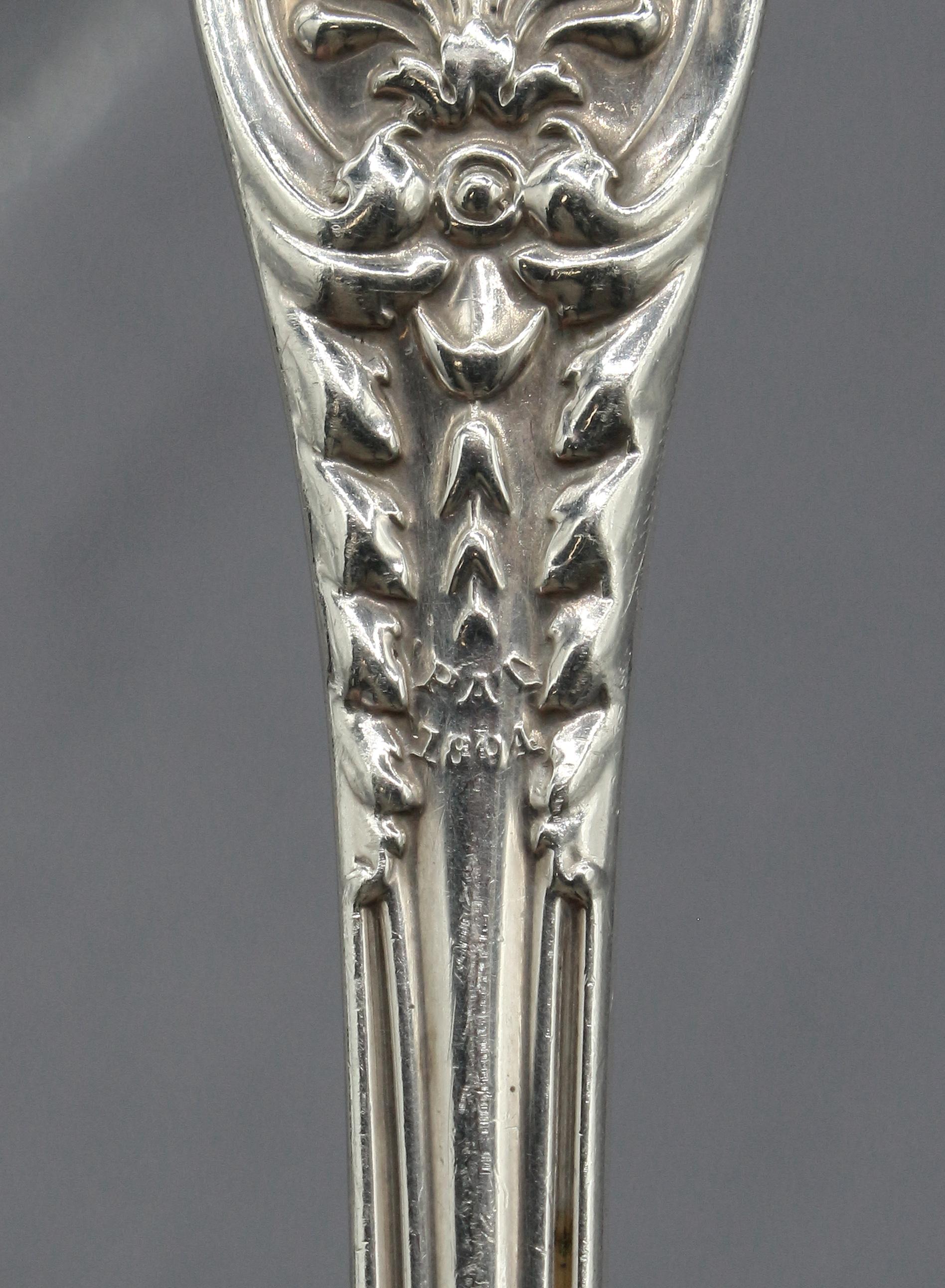 Early 20th Century Sterling Silver Gorham Berry Spoon For Sale 3