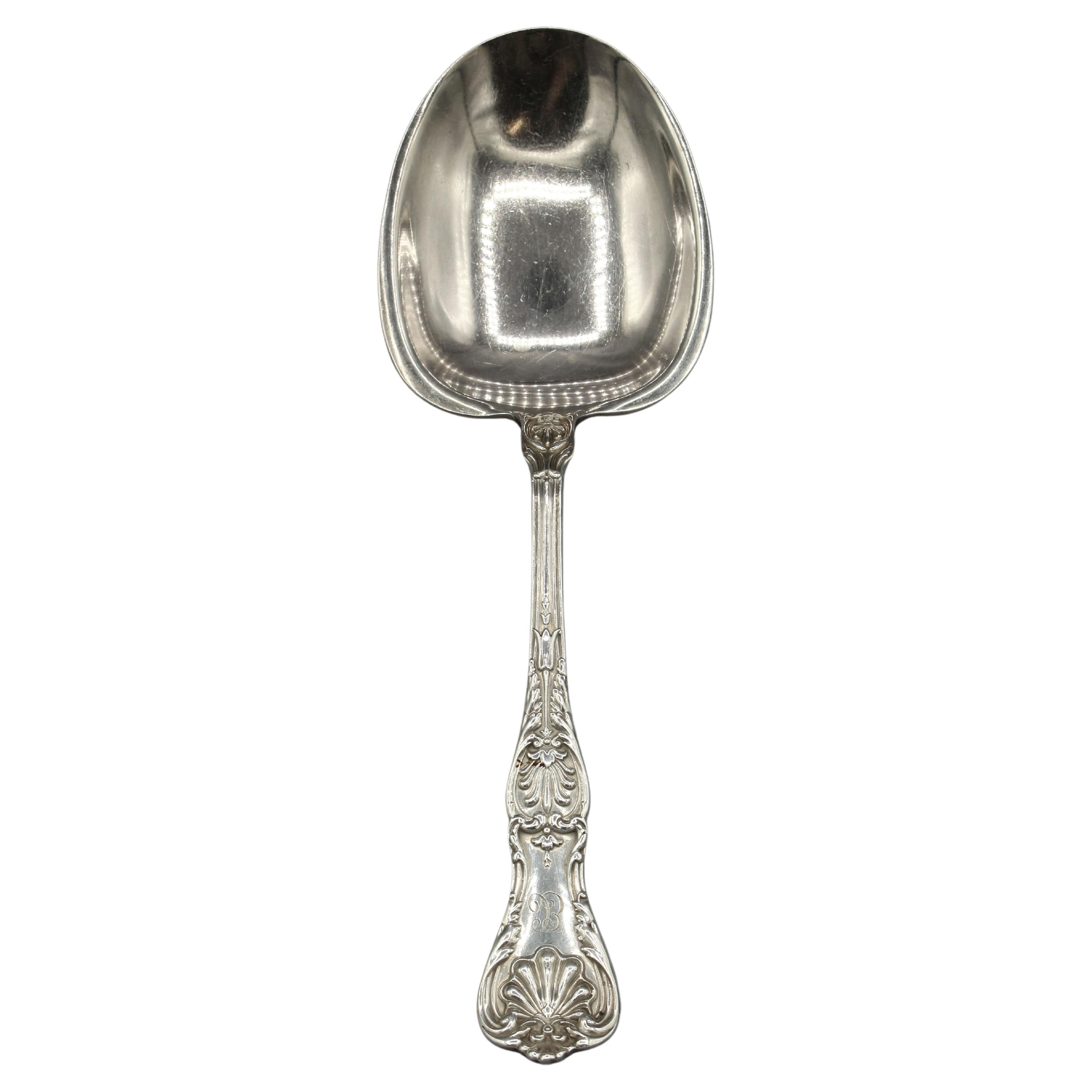 Early 20th Century Sterling Silver Gorham Berry Spoon For Sale