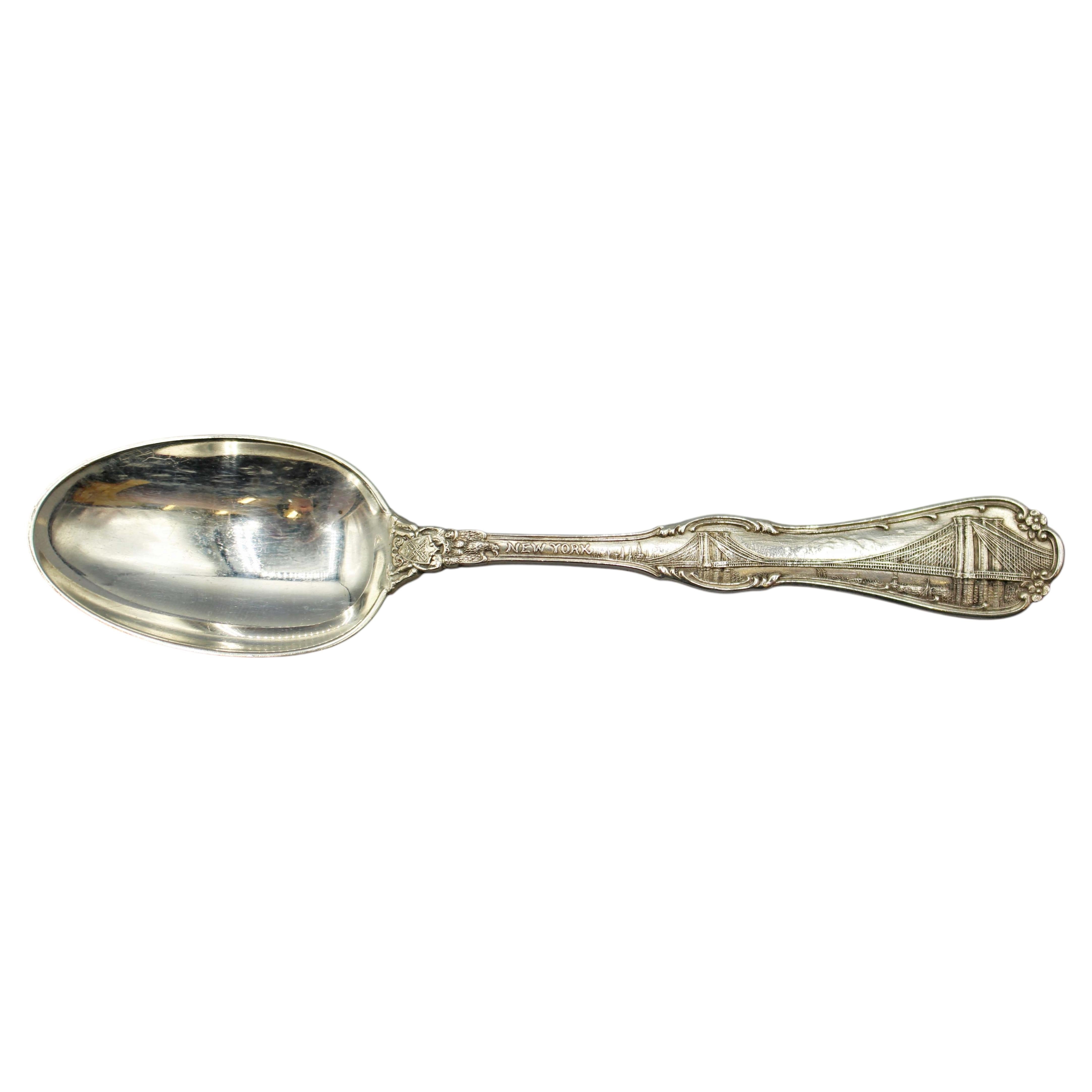 Early 20th Century Sterling Silver New York City Souvenir Spoon by Tiffany & Co.