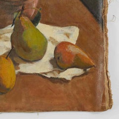 Early 20th Century Still Life Oil Painting on Canvas by artist B. Buchet