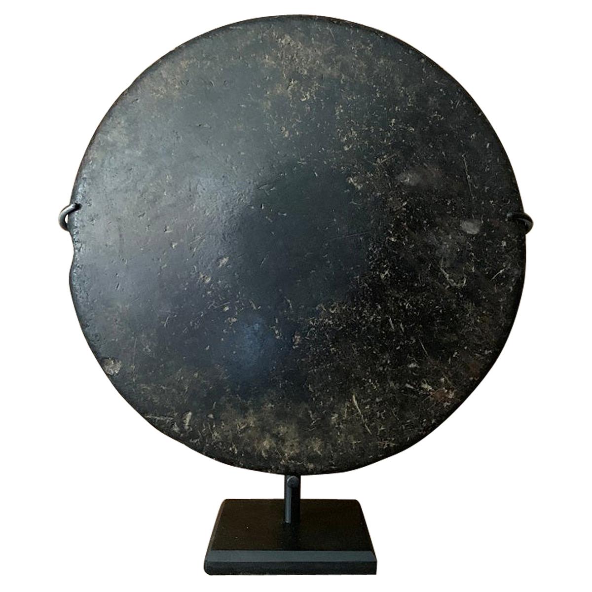 Early 20th Century Stone Disc For Sale