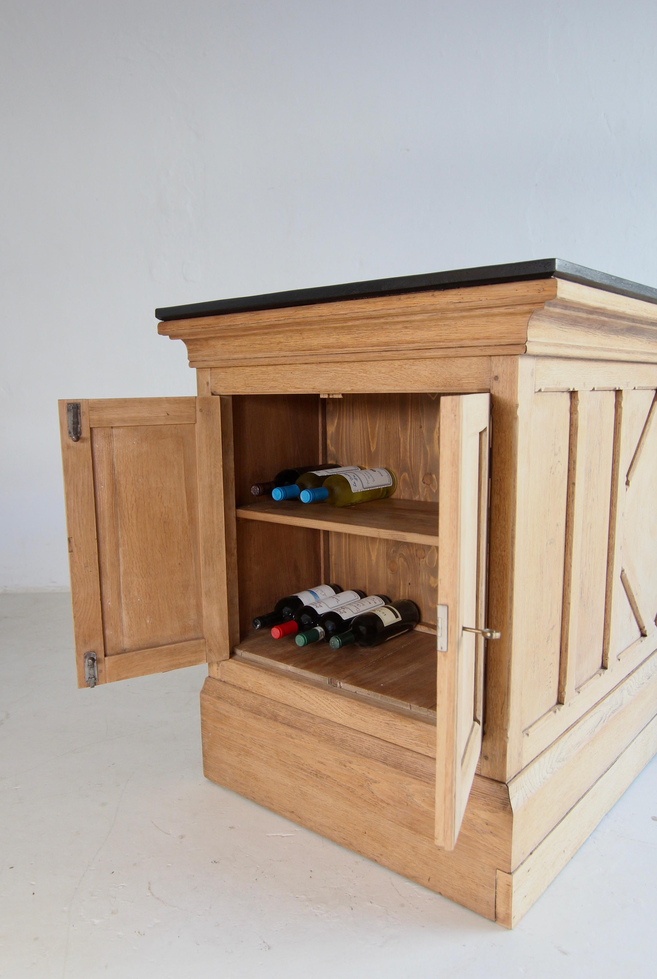 European Early 20th Century Store Counter or Kitchen Island