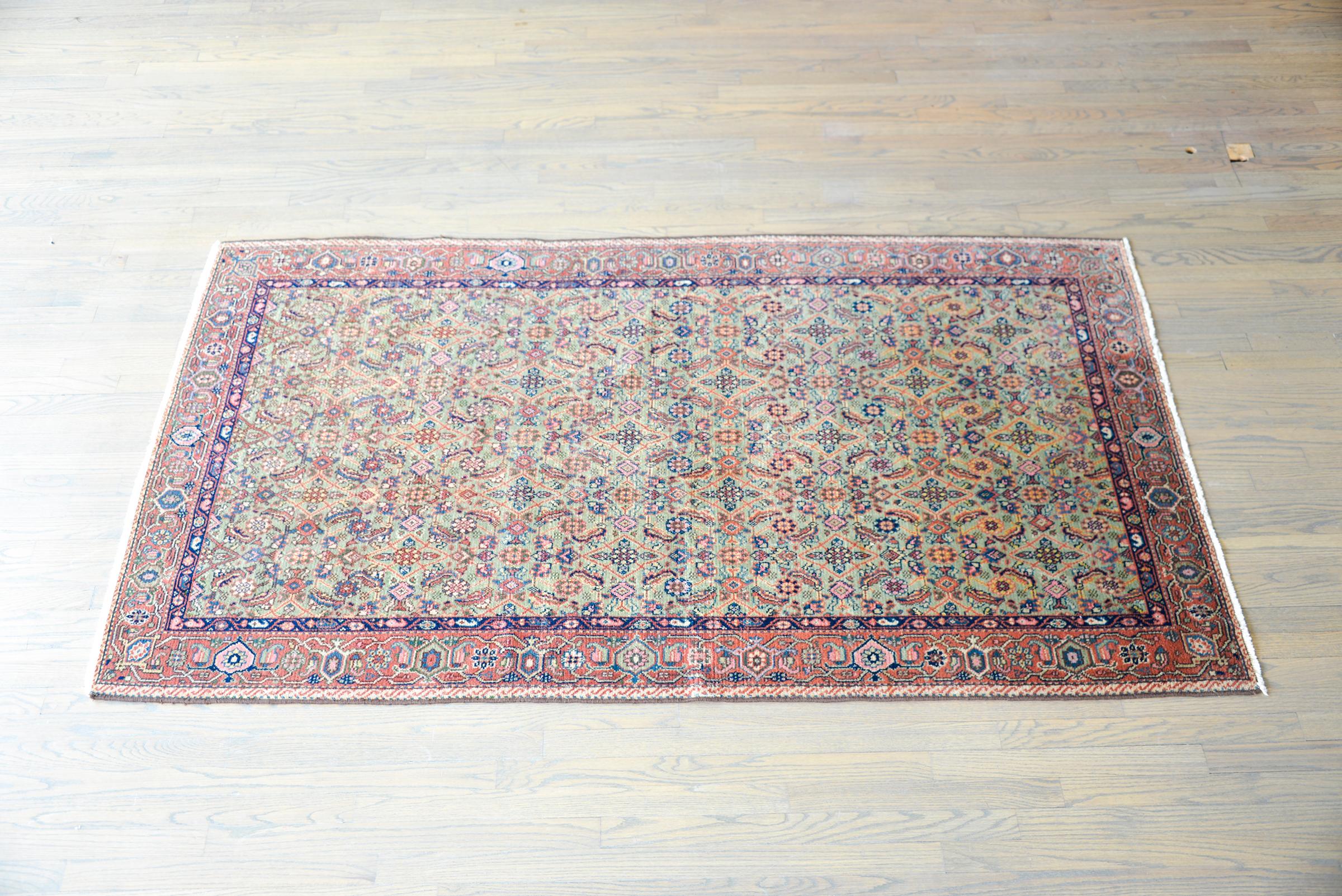 Early 20th Century Sultanabad Rug For Sale 5