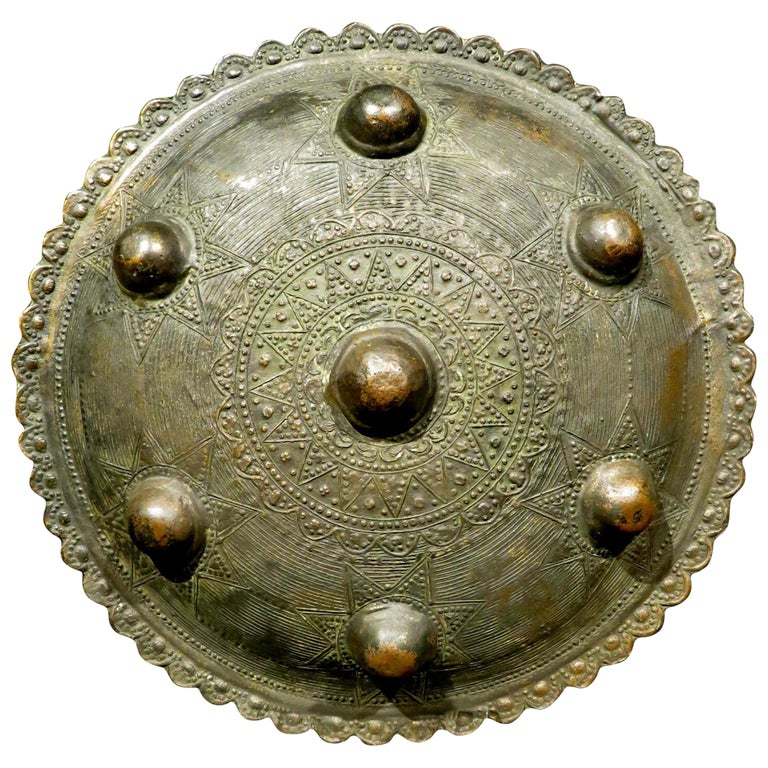 An Early 20th Century Sumatran Brᴀss 'Peurise Awe' Buckler / Shield, Circa 1900 at 1stDibs | circa buckler, where to get brᴀss shield