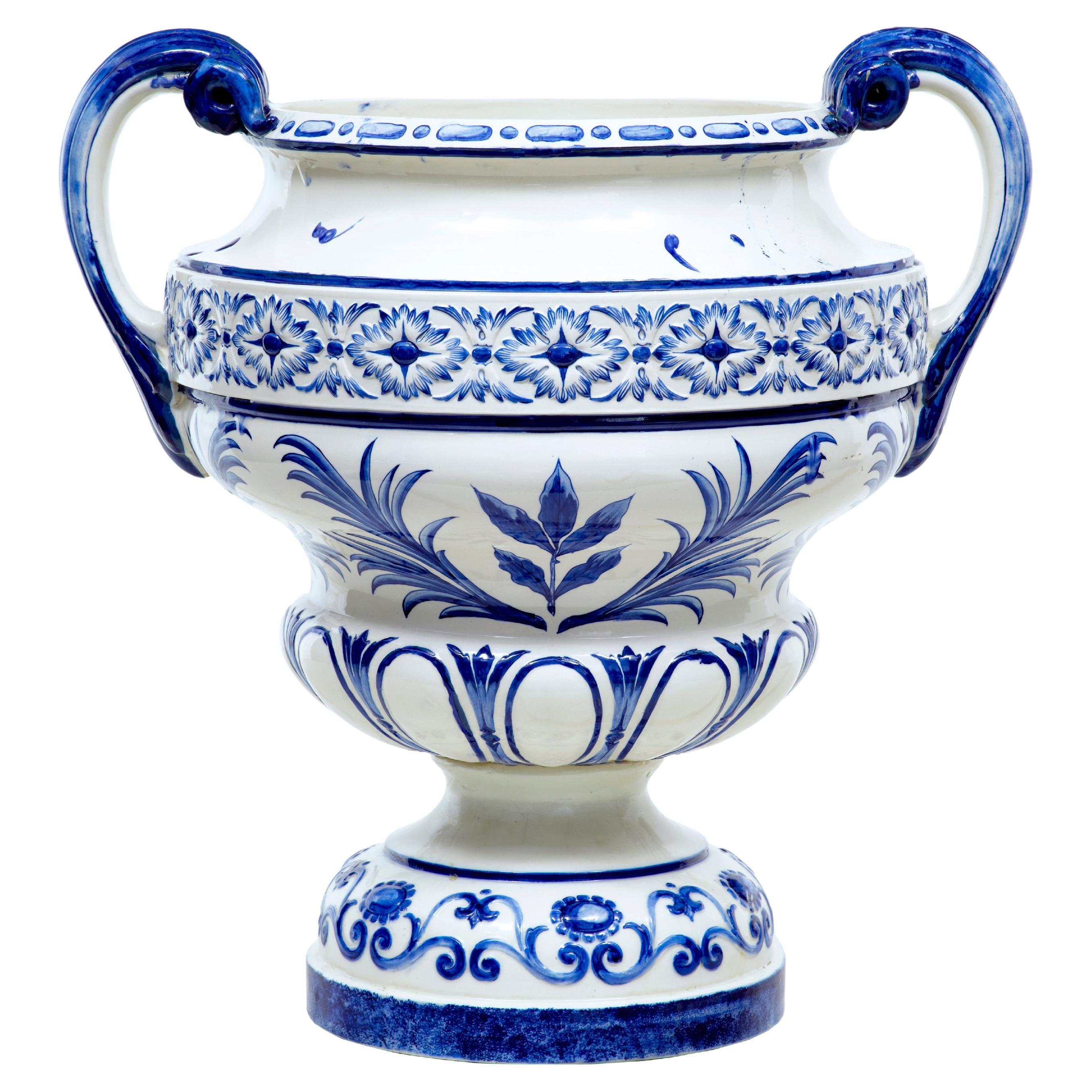 Early 20th Century Swedish Ceramic Urn by Rorstrand