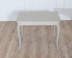 Early 20th Century Swedish Coffee Table with Graceful Cabriole Legs