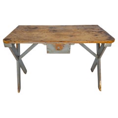 Used Early 20th Century Swedish Farm Table