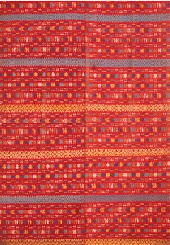  Early 20th Century Swedish Flat-Weave Early 20th Century 5' 10" x 8' 2" 