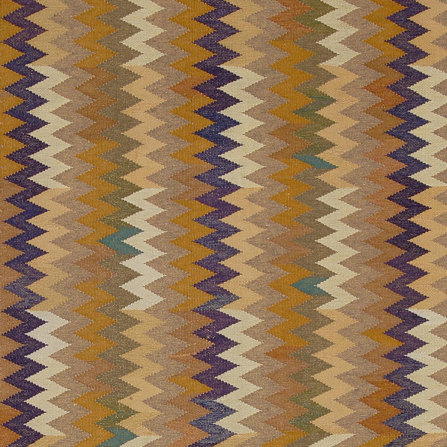 Early 20th Century Swedish Flat-Weave Rug by Märta Måås-Fjetterström In Good Condition For Sale In New York, NY