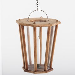Early 20th Century Swedish Hanging Candle Lantern