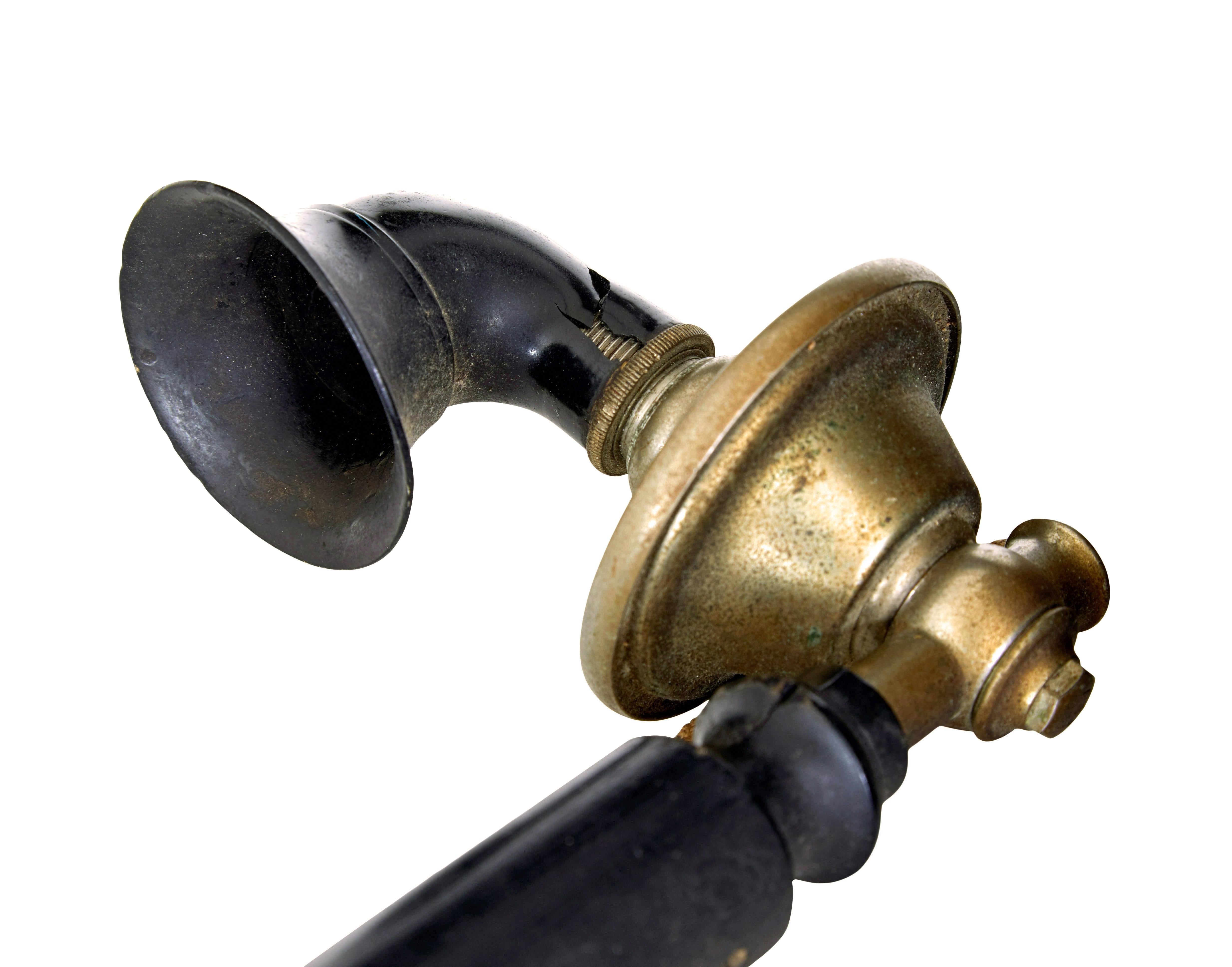 20th Century Early 20th century Swedish metal telephone by Rikstelefon For Sale