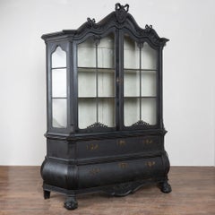 Vetrinetta in quercia svedese dei primi del Novecento Libreria