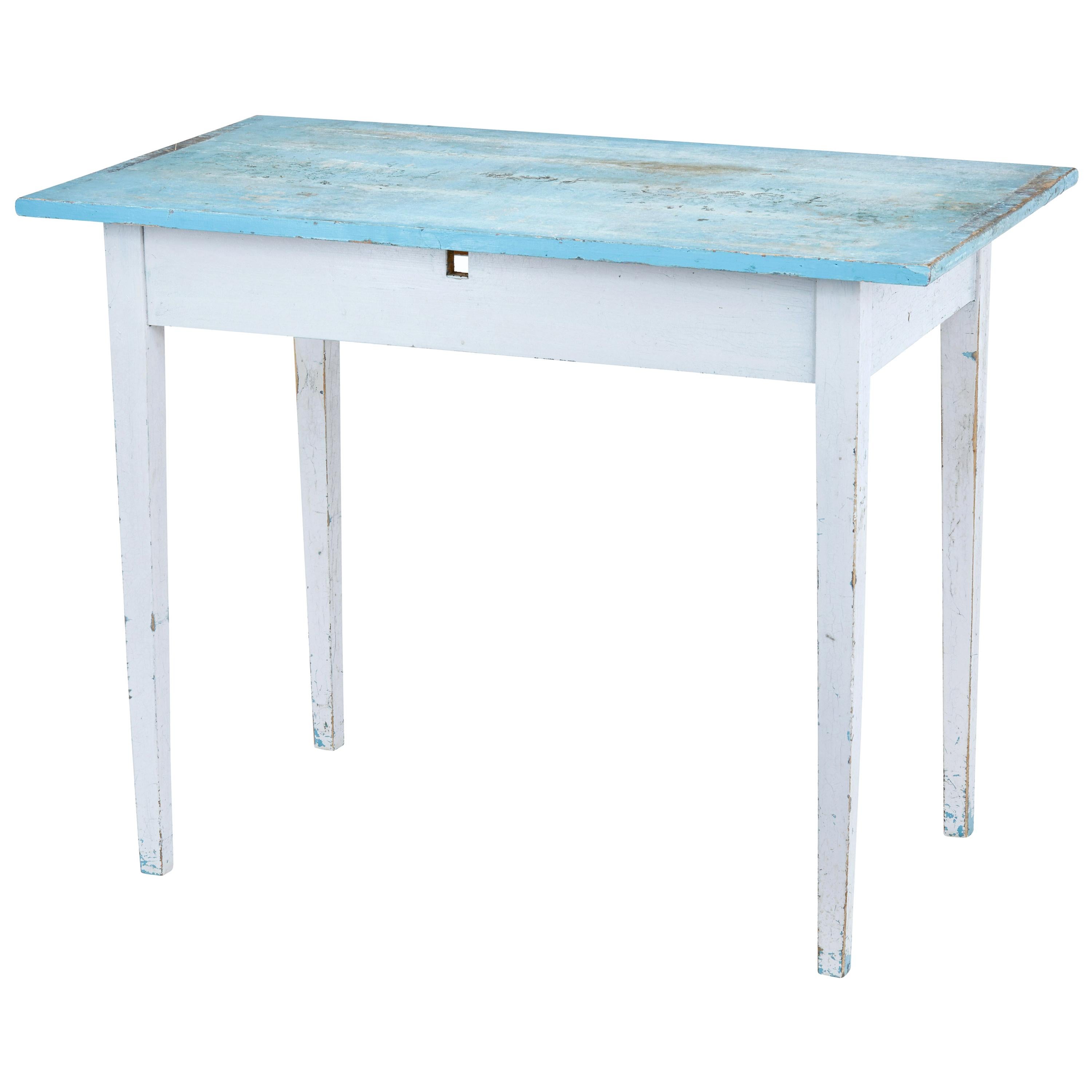 Early 20th Century Swedish Painted Occasional Table