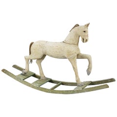 Early 20th Century Swedish Rocking Horse