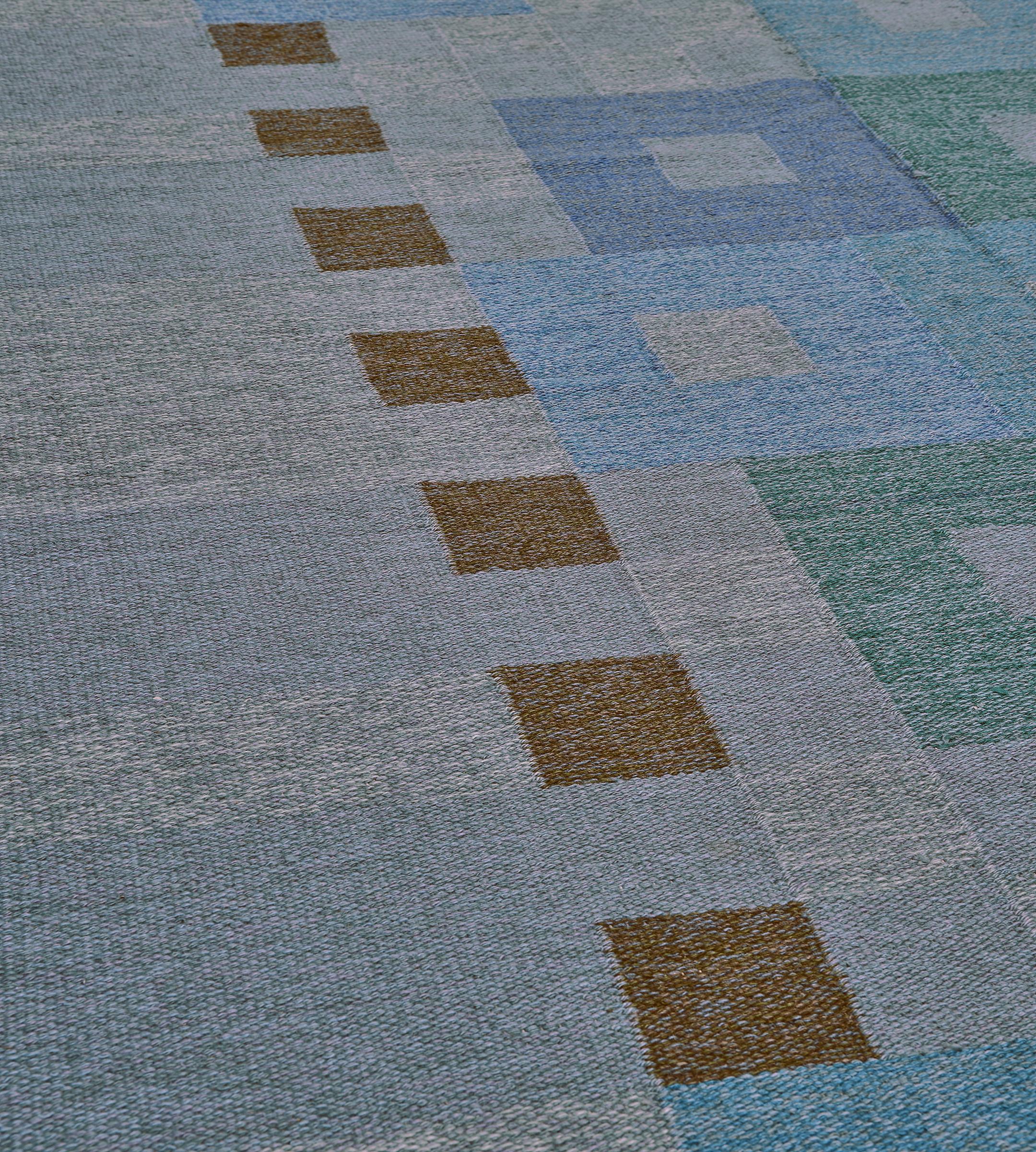 Schwedischer Teppich des frühen 20. Jahrhunderts (Art déco) im Angebot