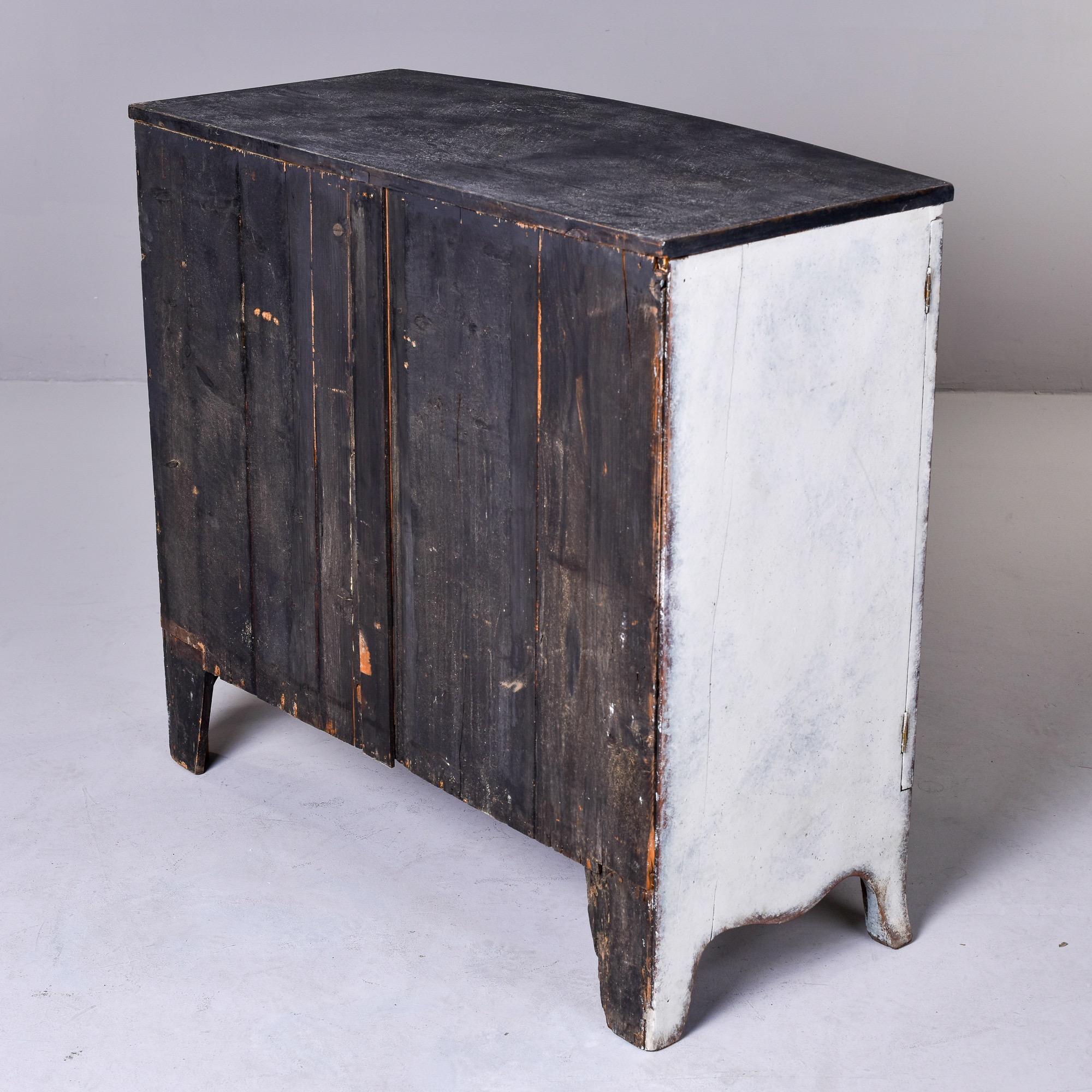 Early 20th Century Swedish Style Painted Two Door Chest 4