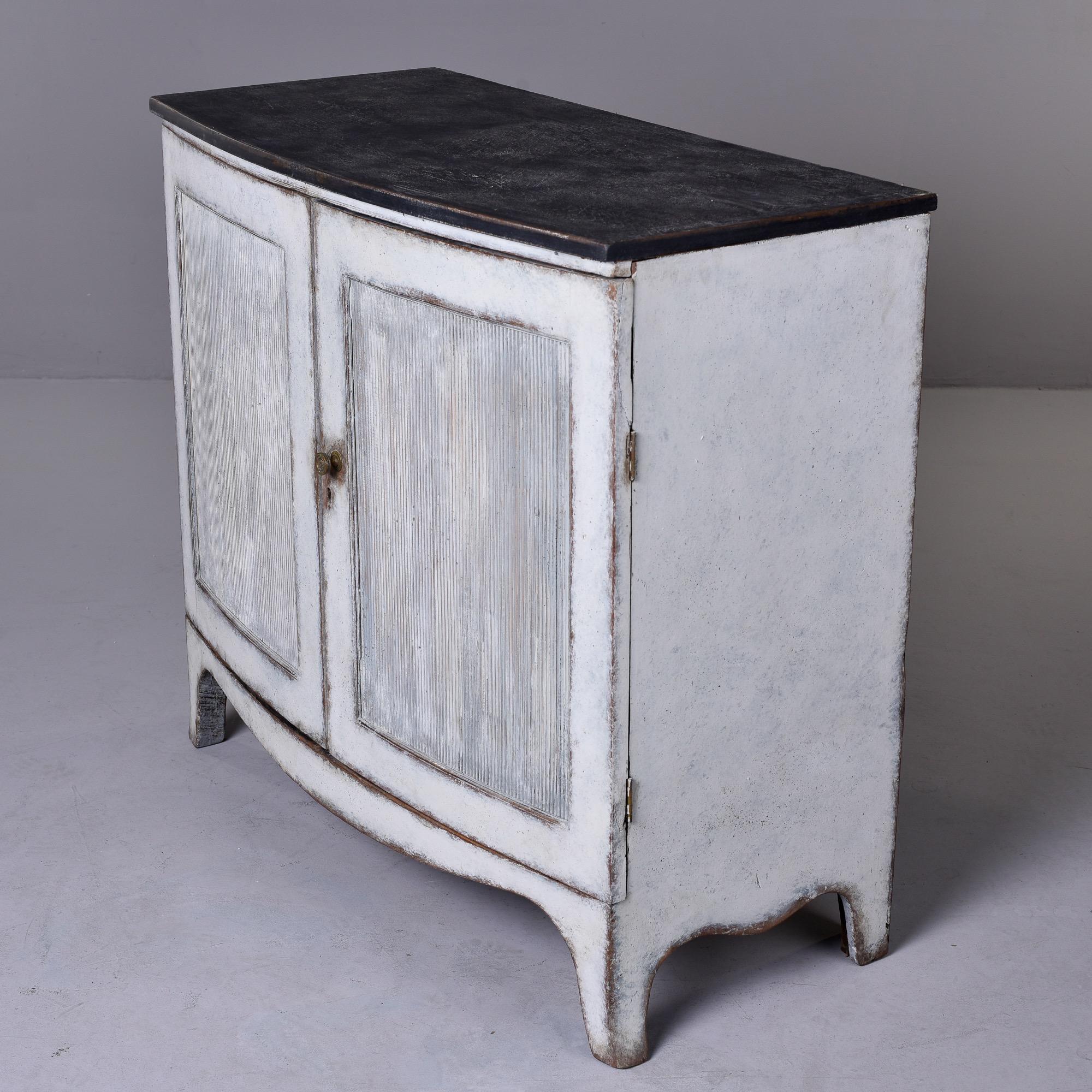 Early 20th Century Swedish Style Painted Two Door Chest 7