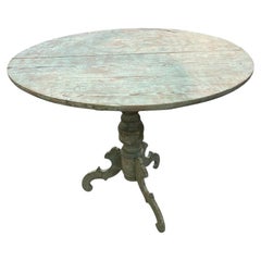 Early 20th Century Swedish Tilt Top Table