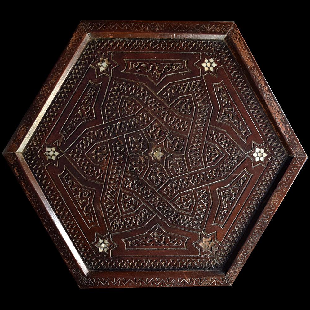 Early 20th century Syrian Moorish hand carved plinth 

A delightful example of an early 20th century hand carved, hard wood and inlay Moorish style plinth. With some fine hand carved detail across its surface, a wonderful interior design object