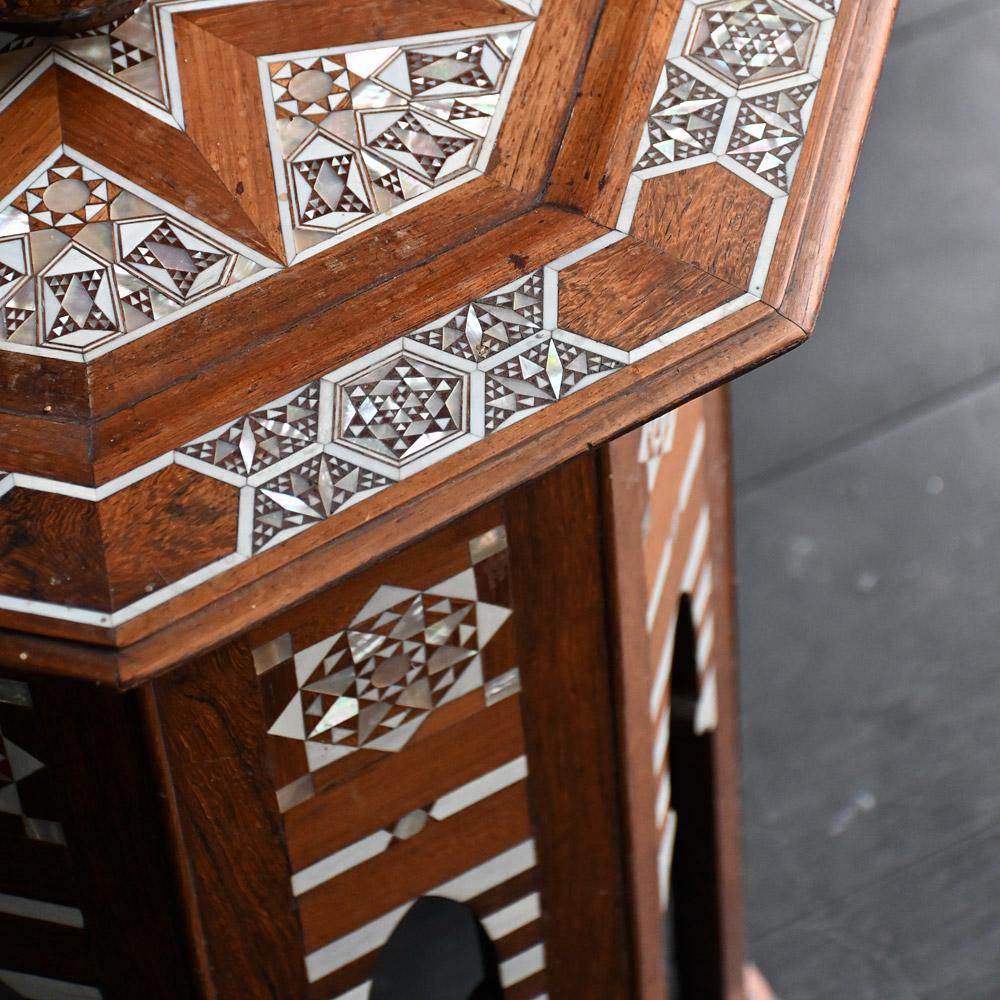 Victorian Early 20th century Syrian side table  For Sale