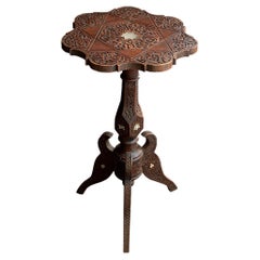Early 20th Century Syrian Tripod Table