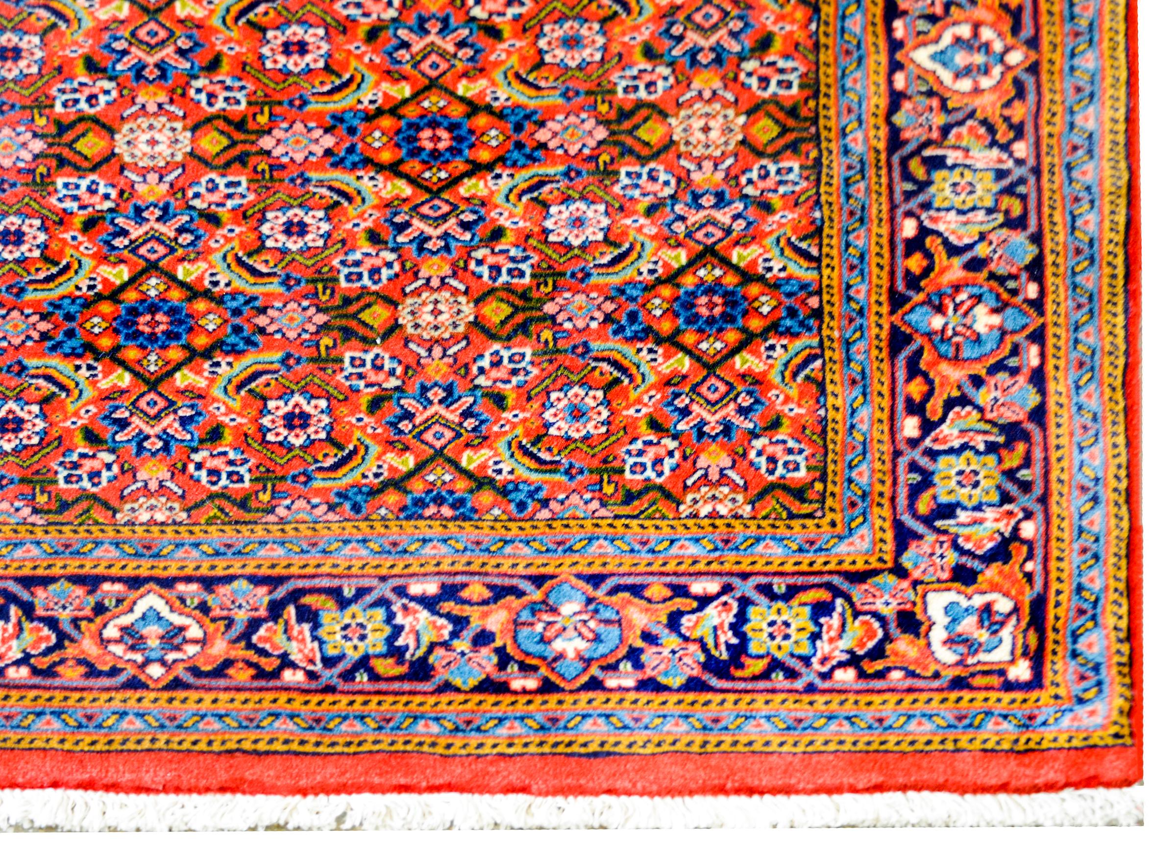 Wool Early 20th Century Tabriz Runner For Sale