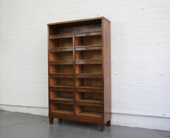 Early 20th Century Tambour Front Deed Cabinet, circa 1910