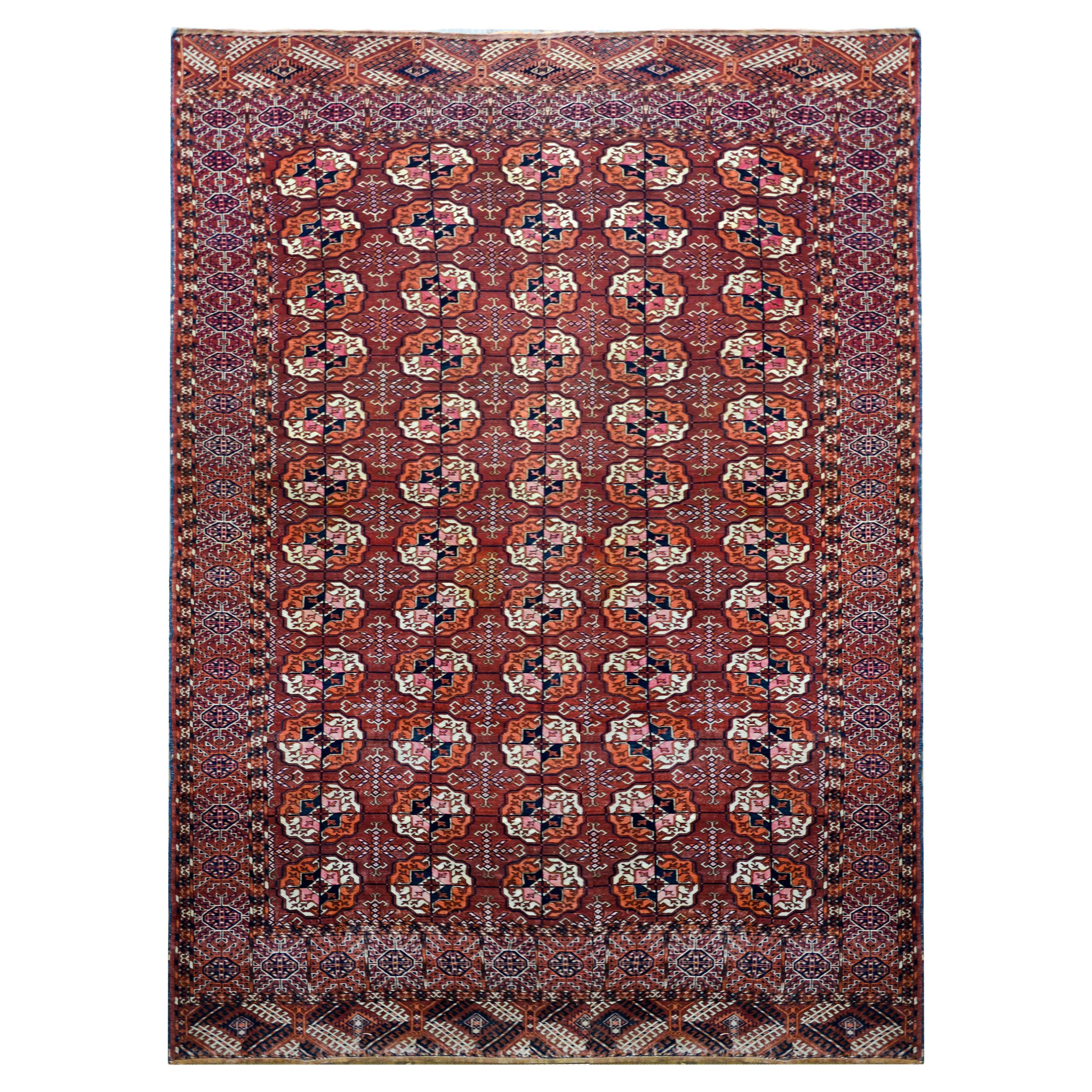 Early 20th Century Teke Rug For Sale