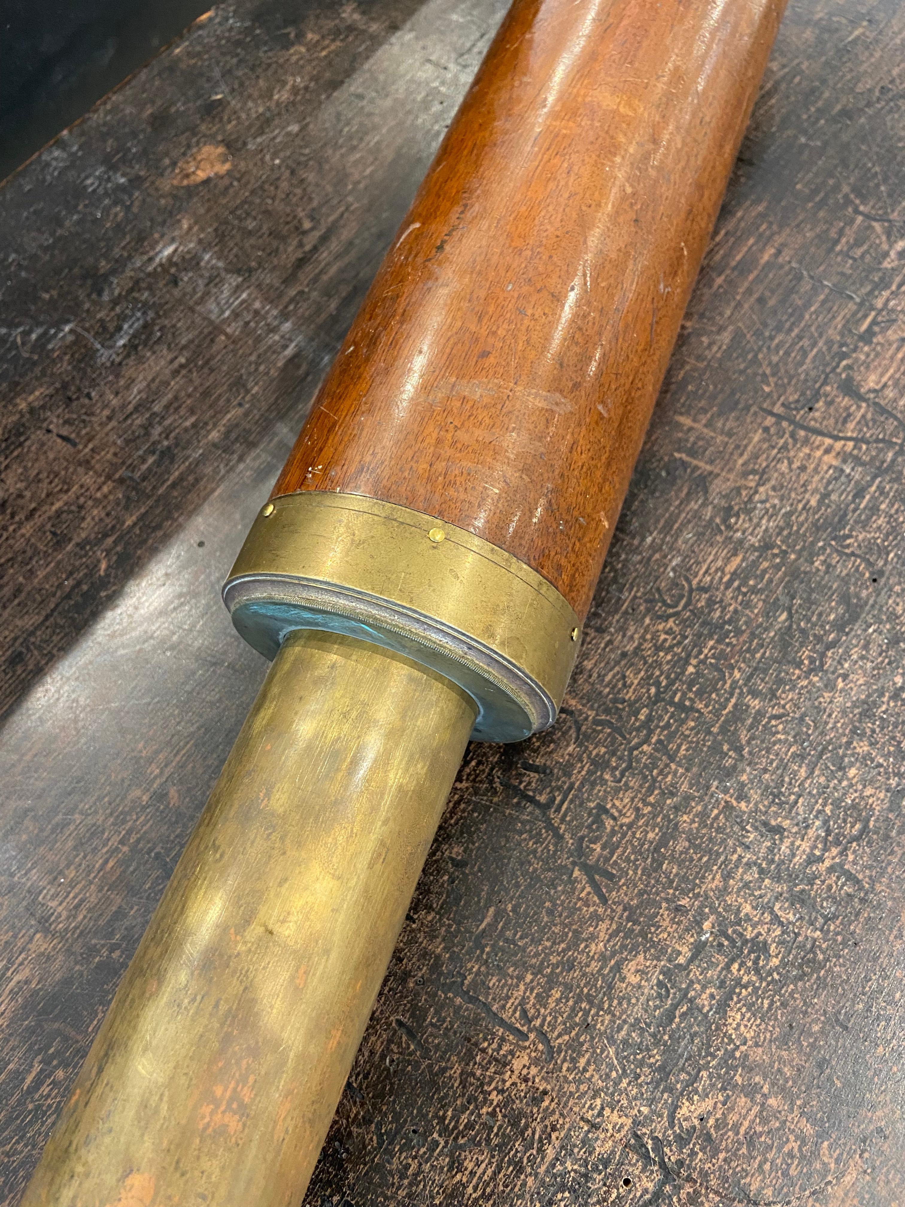 French Early 20th Century Telescope, Large For Sale