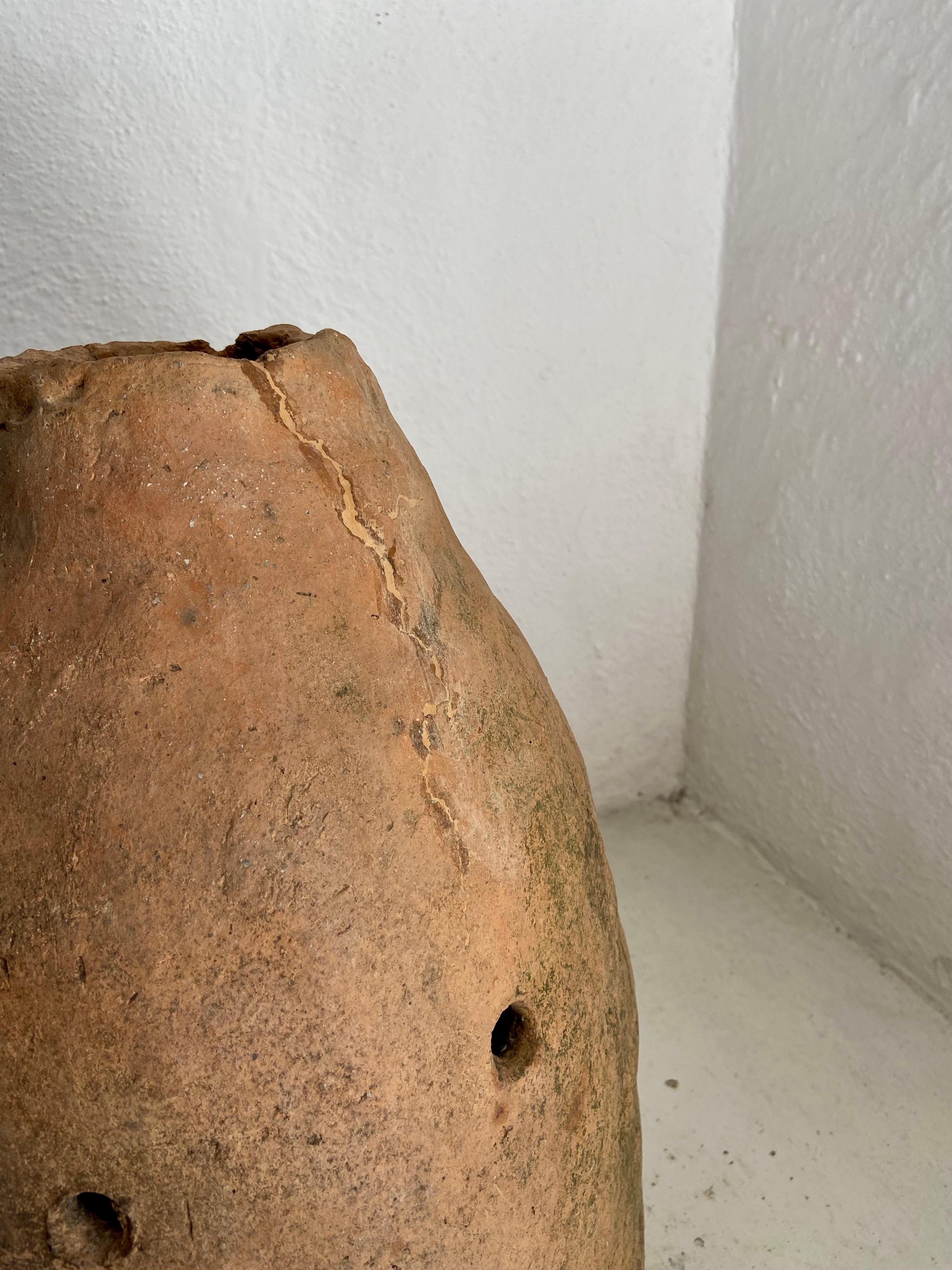 Early 20th Century Terracotta Dome Heater from a Remote Mexican Village 4
