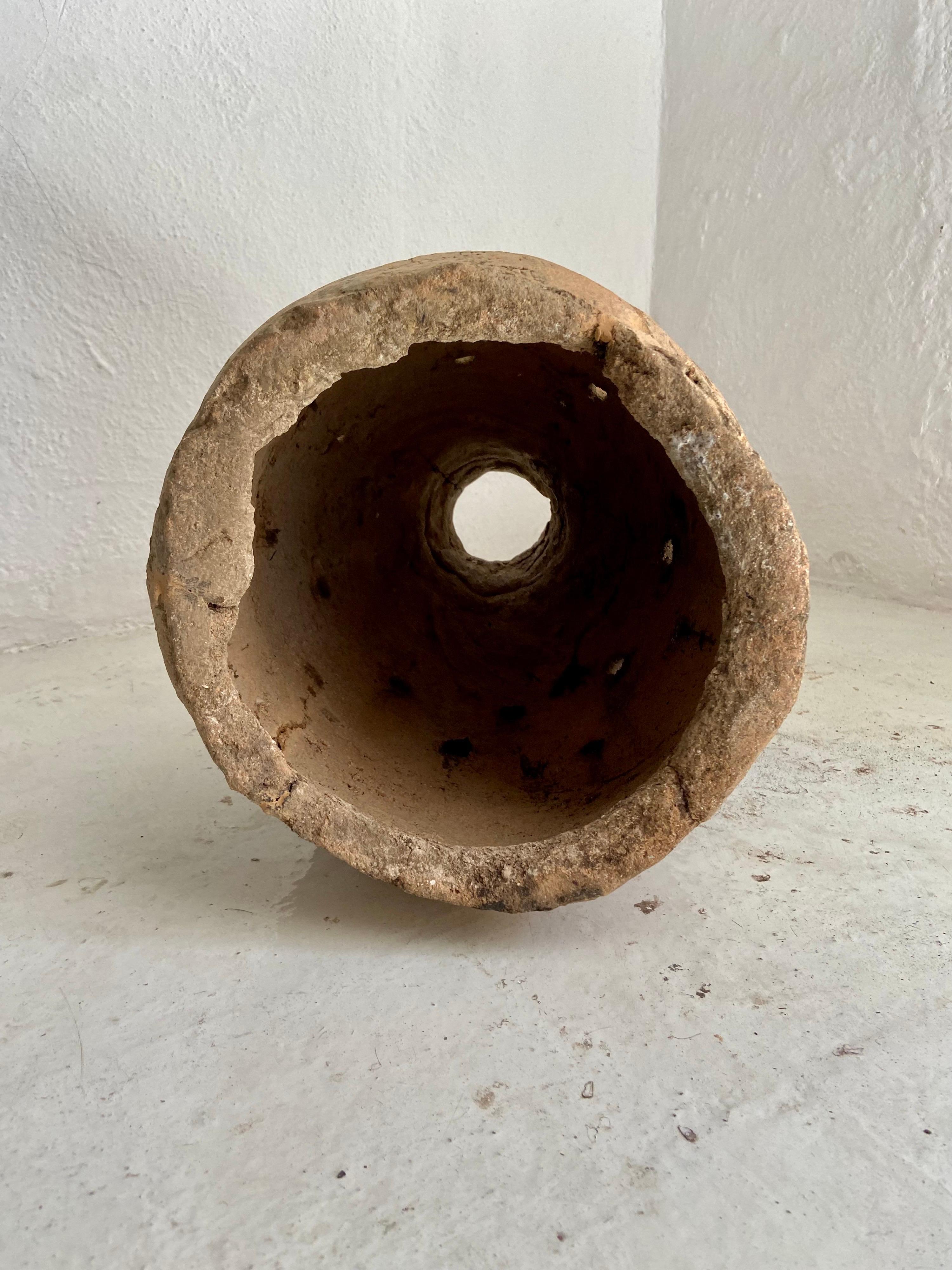 Early 20th Century Terracotta Dome Heater from a Remote Mexican Village 6