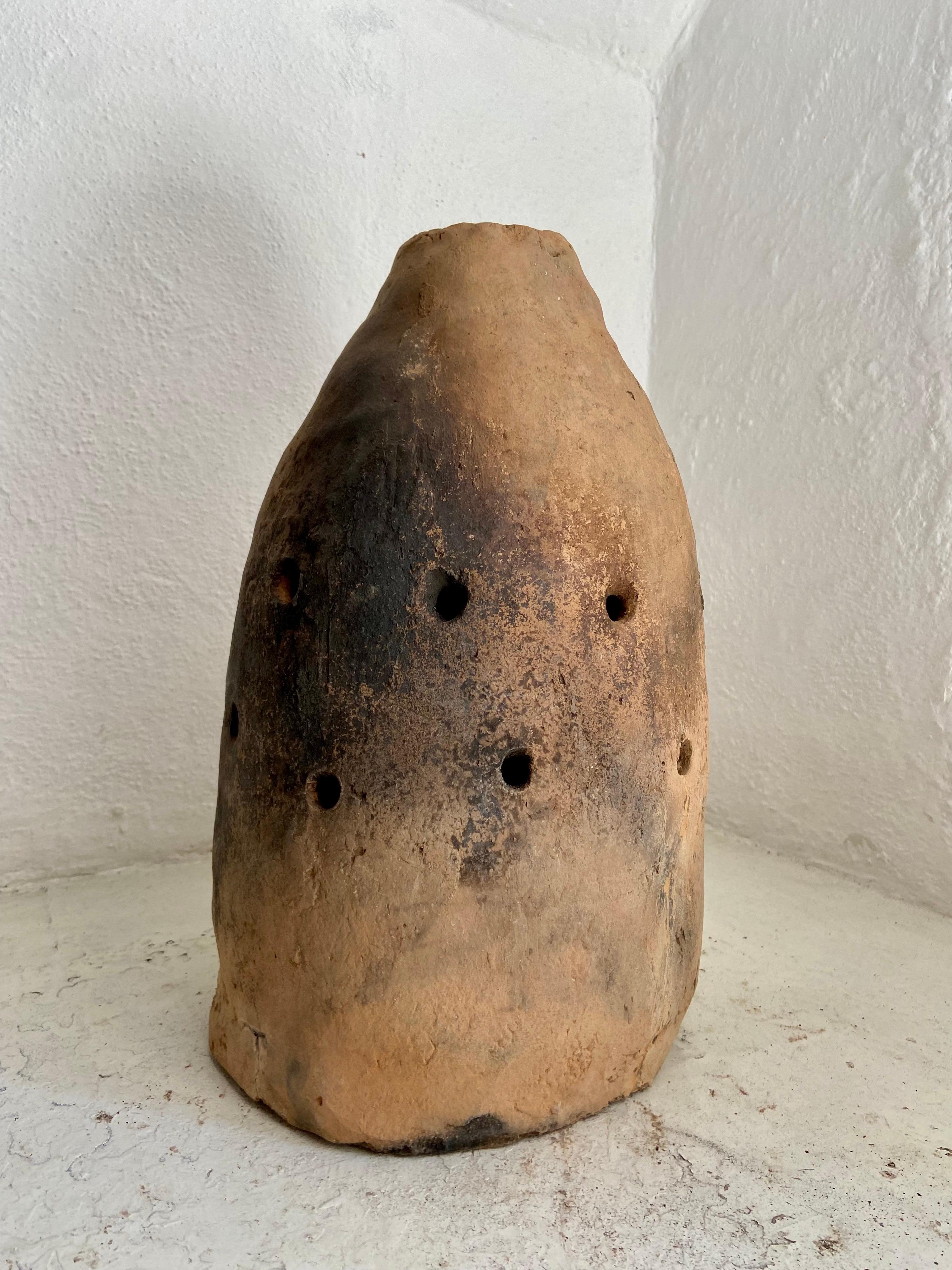 Early 20th Century Terracotta Dome Heater from a Remote Mexican Village 1