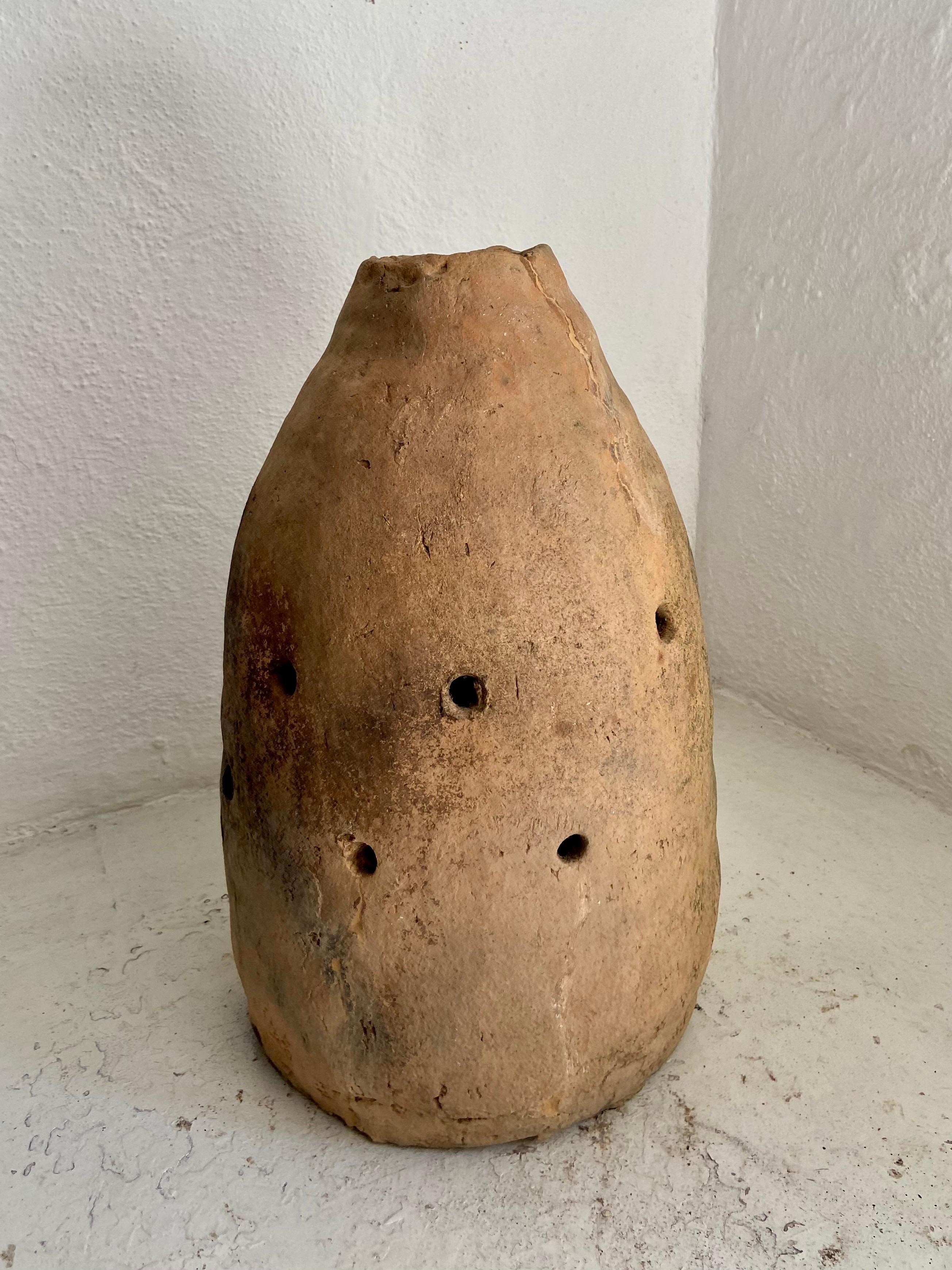 Early 20th Century Terracotta Dome Heater from a Remote Mexican Village 2